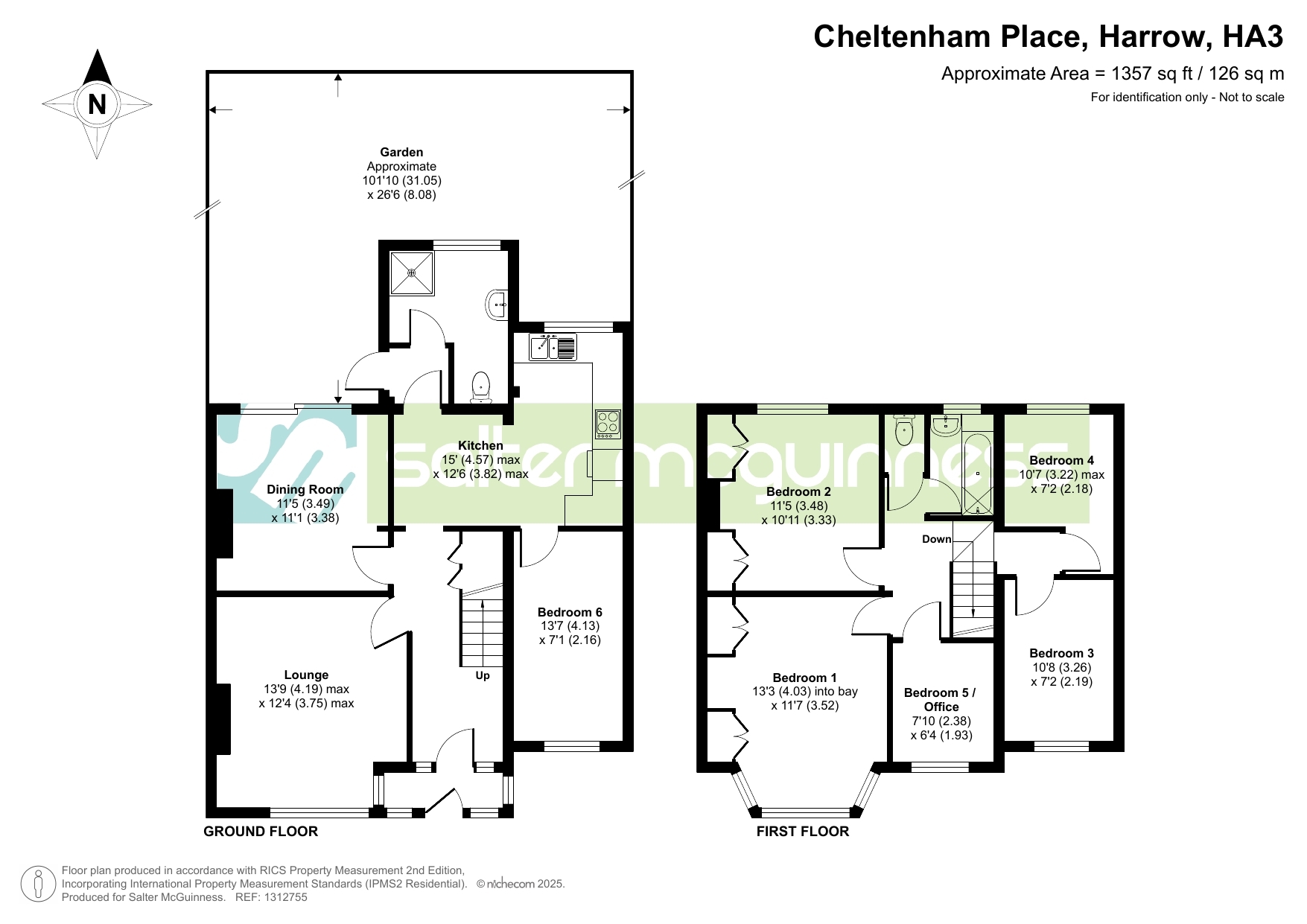10, Cheltenham Place, Kenton floorplan