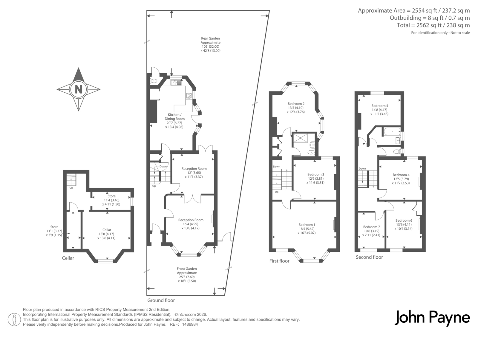 47, St. Johns Park, London floorplan