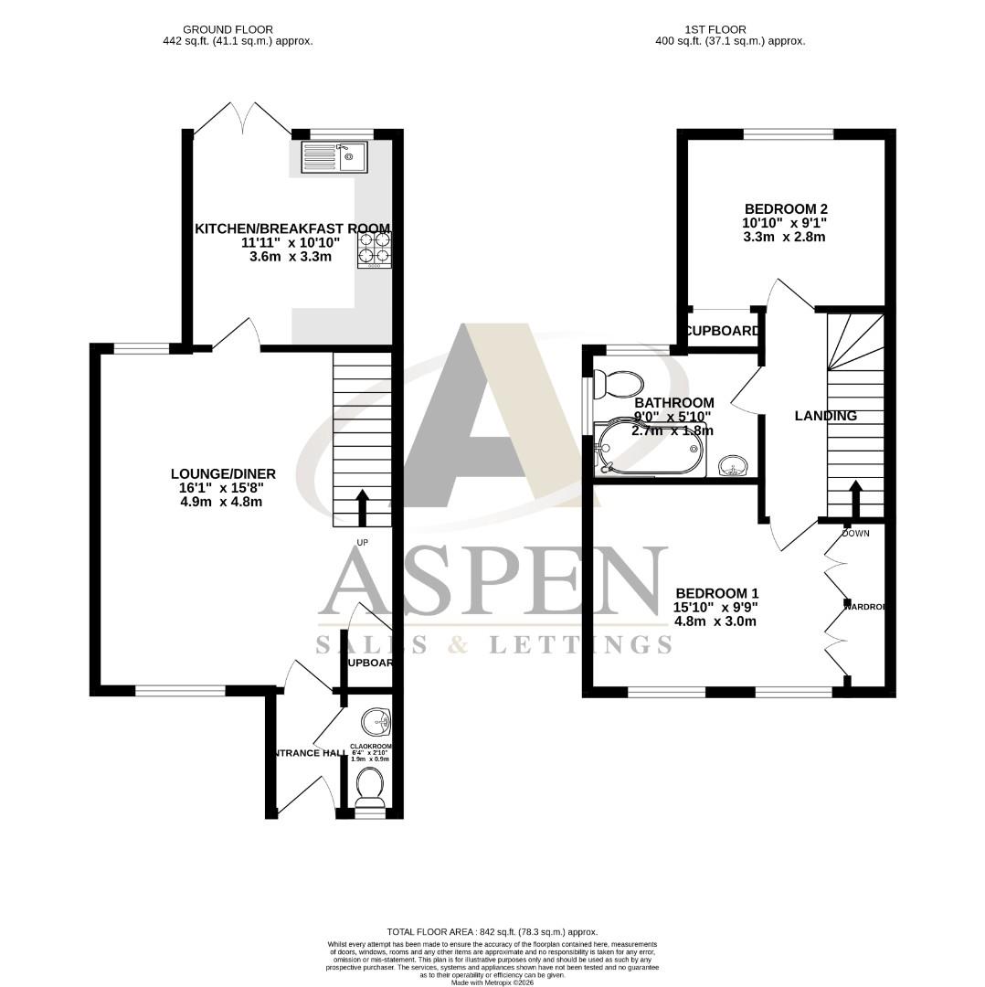 148B, Feltham Road, Ashford floorplan