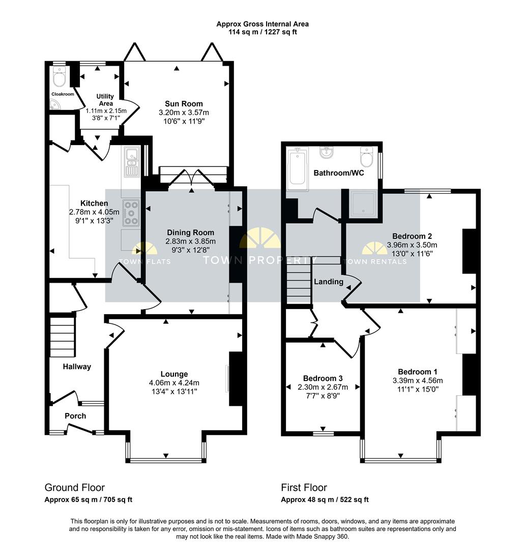22, Desmond Road, Eastbourne floorplan