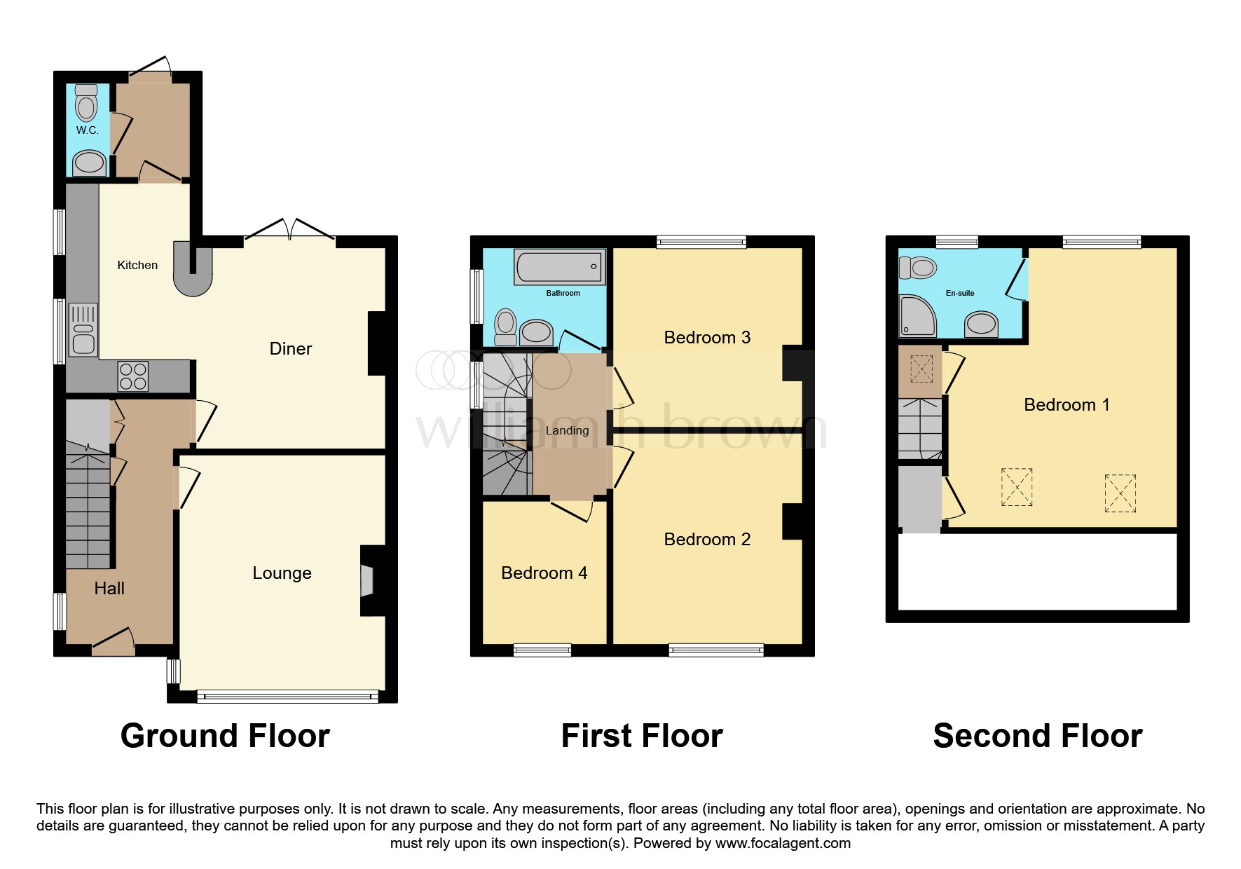 57, Mount Drive, Wisbech floorplan