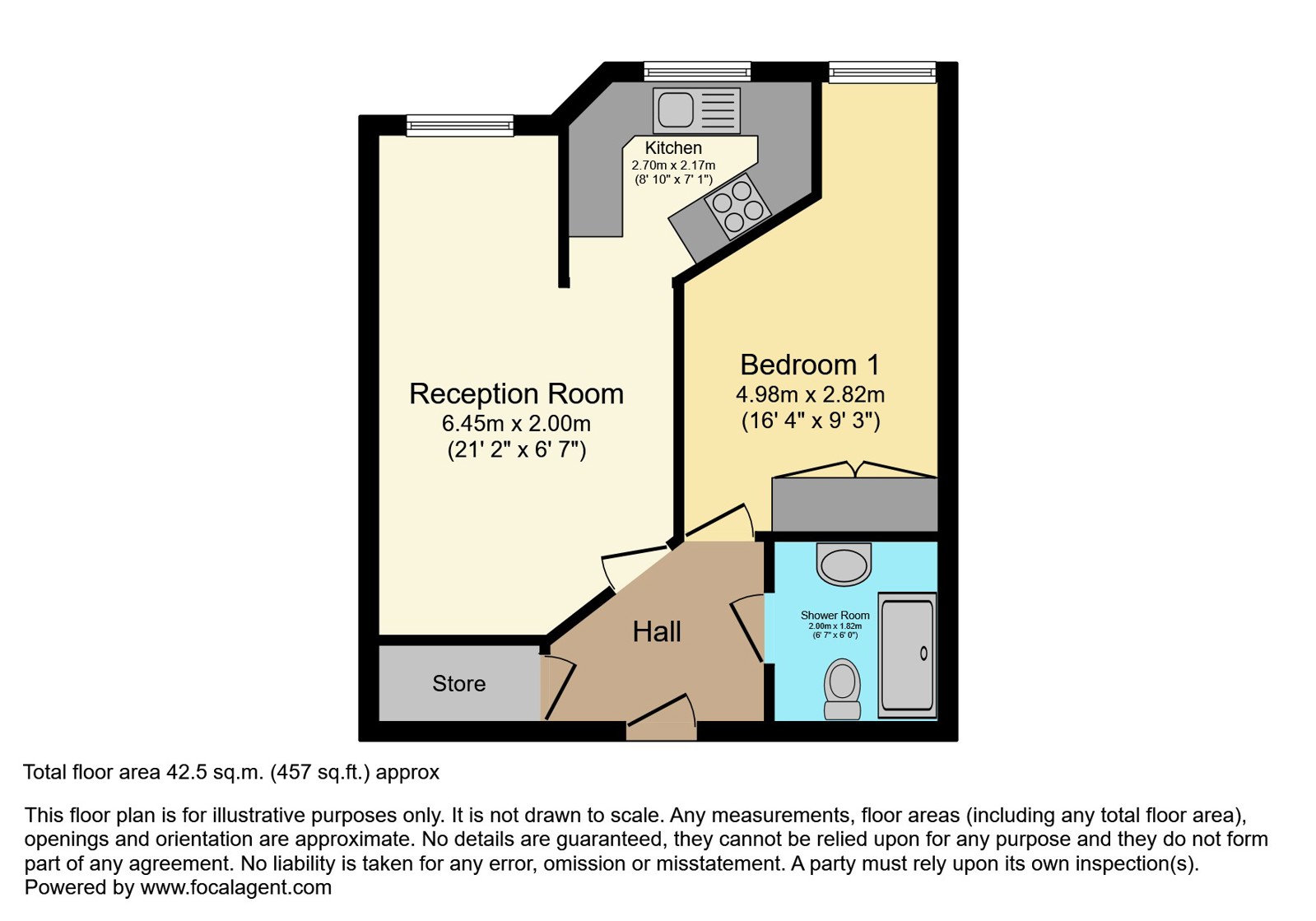 34, Argent Court, Barnet floorplan