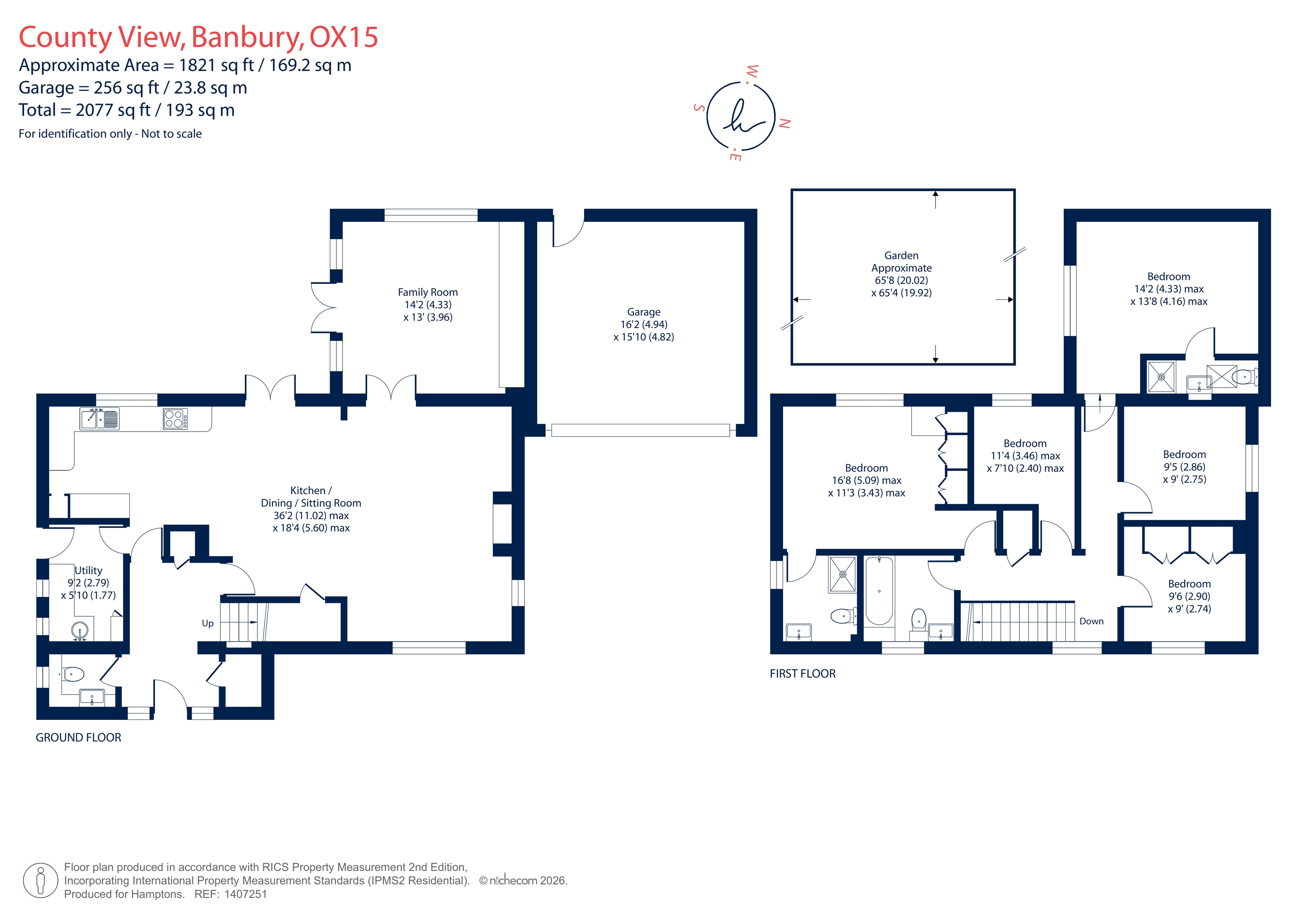 2, County View, Clifton floorplan