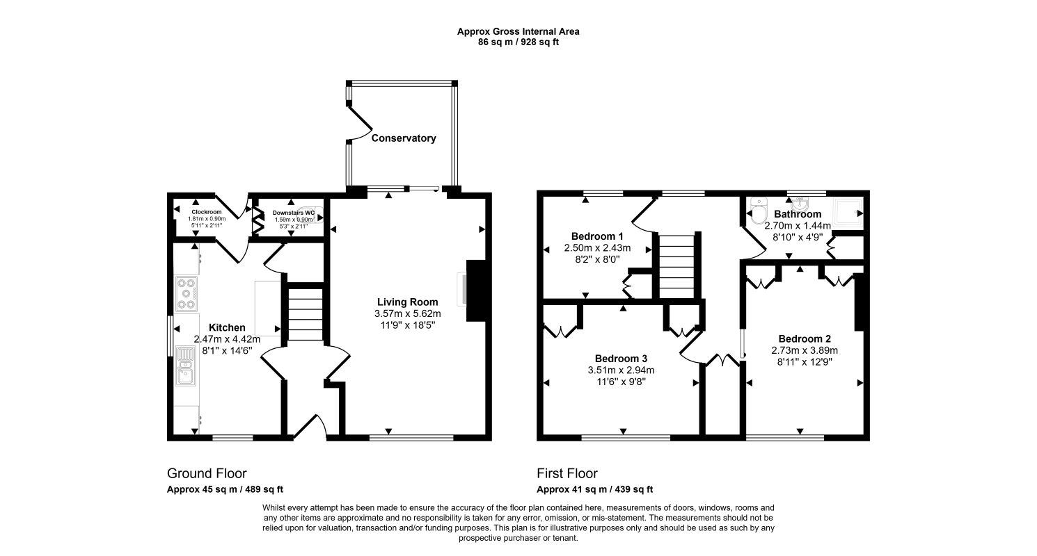 12, Little John Crescent, Wakefield floorplan