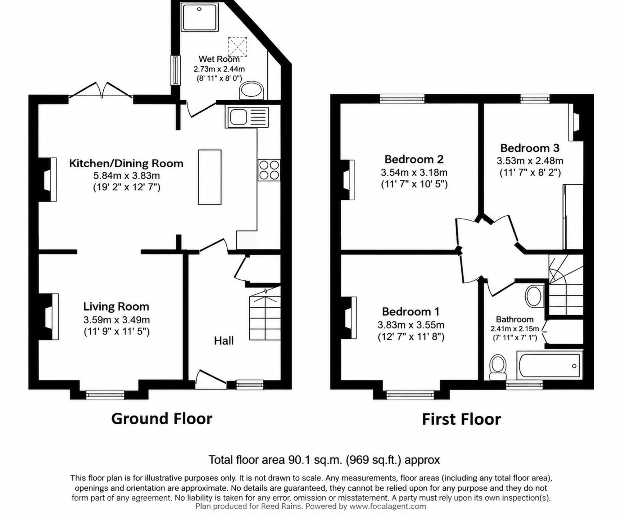 40 Salterns Road, Poole floorplan