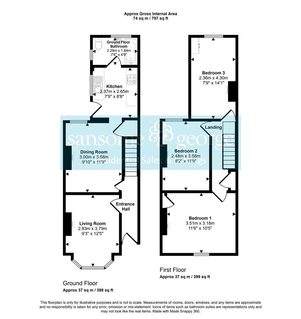 81, Wilson Road, Reading floorplan