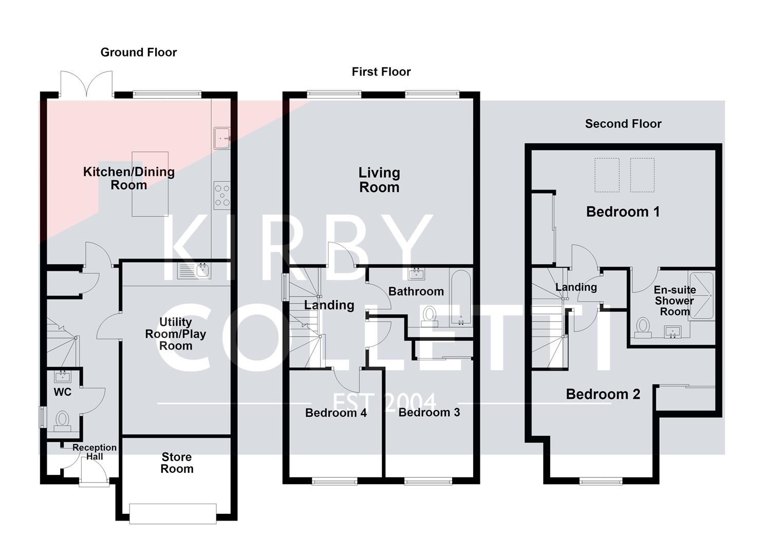 8, Dunbar Grove, Broxbourne floorplan