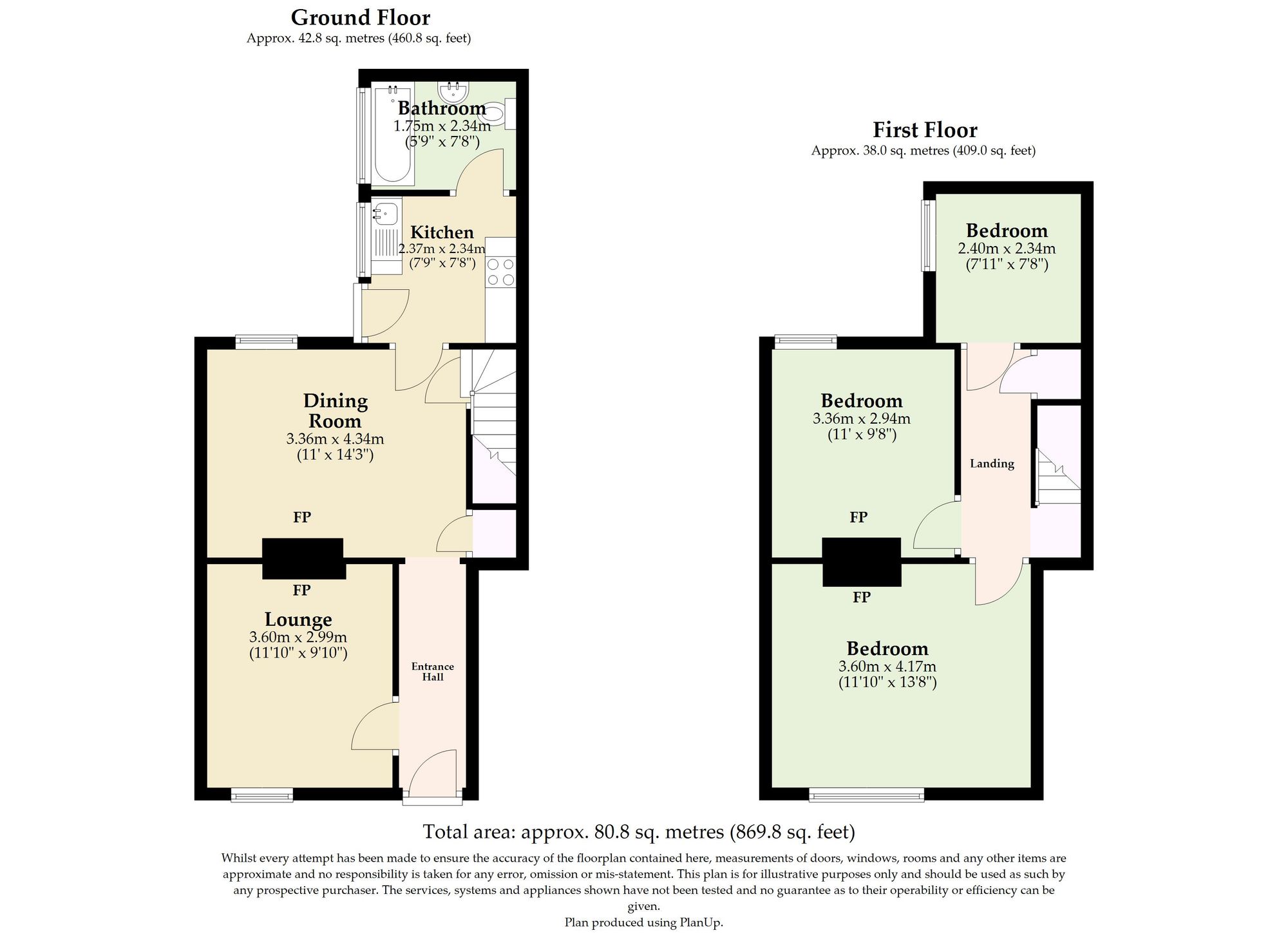 34 Carrow Road, Norwich floorplan