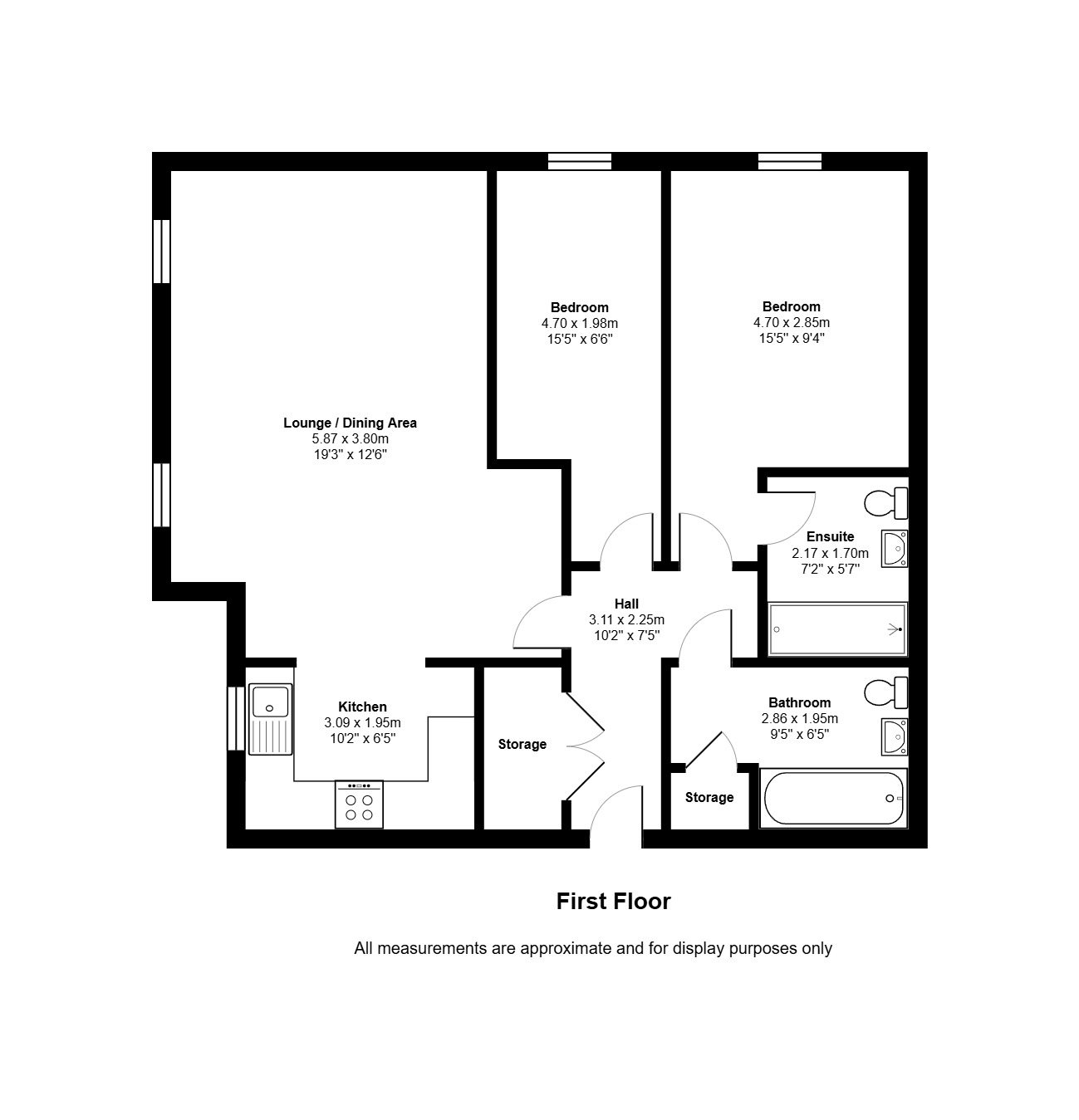 42, Archers  Walk, Stoke on Trent floorplan