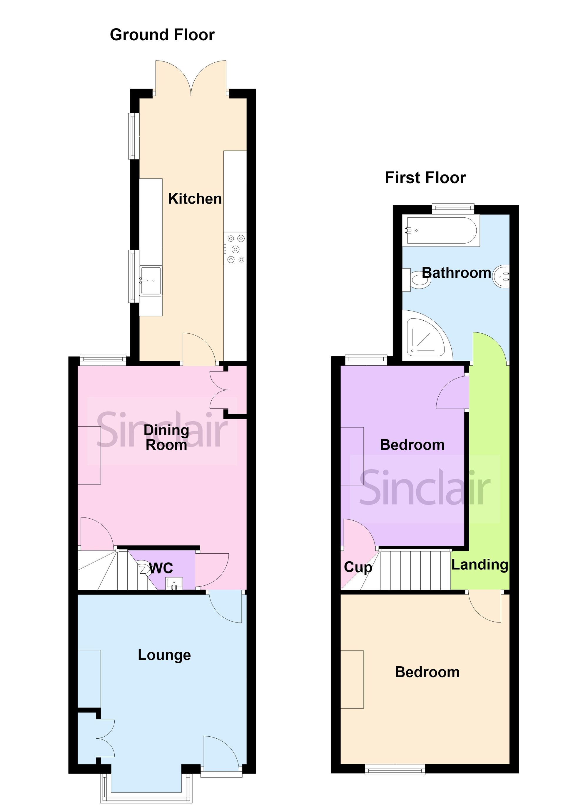 173 Battram Road, Coalville floorplan