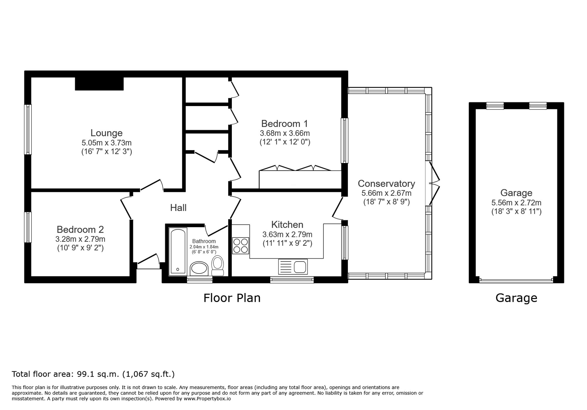 24 Gwynan Park, Penmaenmawr floorplan