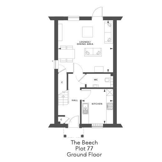 Hurricane Way, Terlingham Gardens, Hawkinge, Kent CT18, 2 bedroom