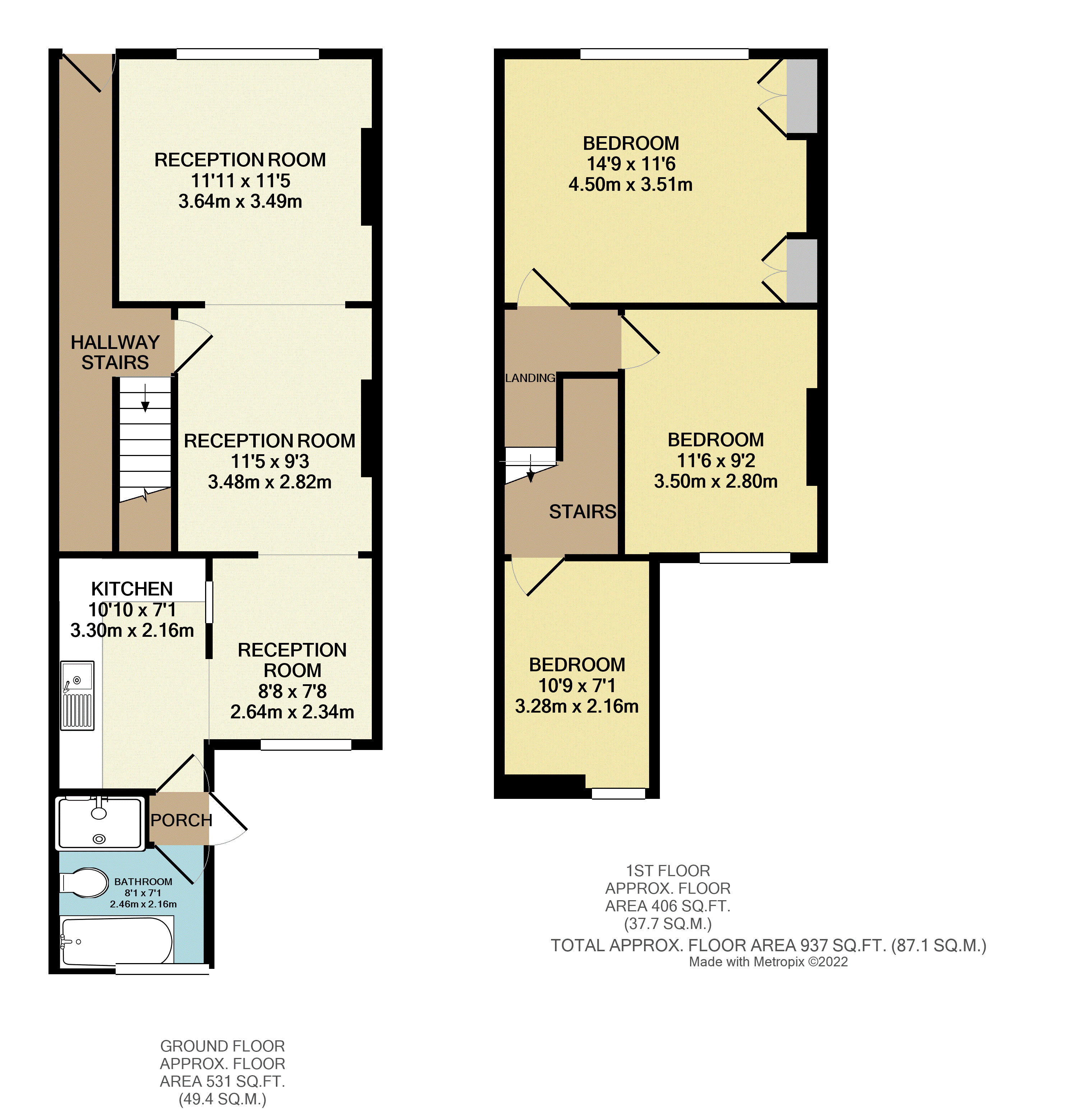 Langton Park, Southville, Bristol BS3, 3 bedroom terraced house for