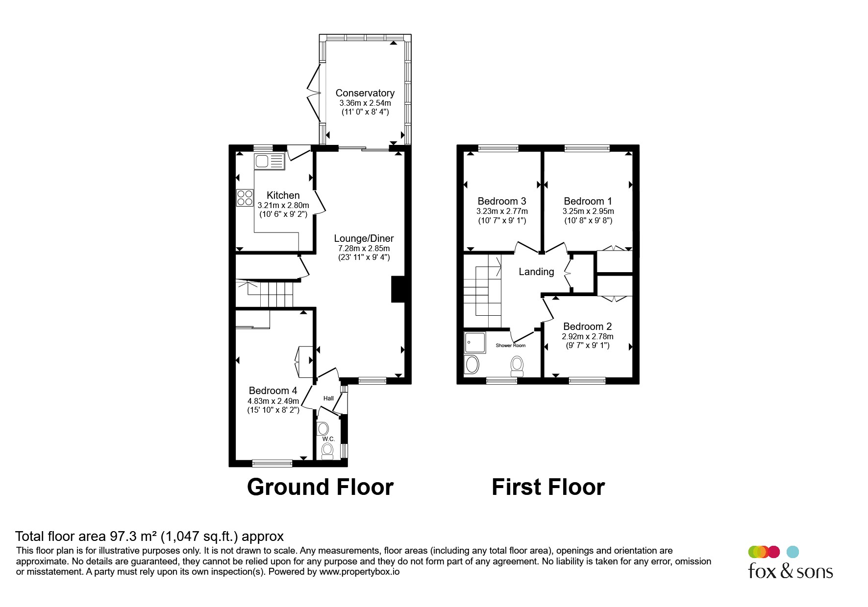 17, Chestnut Walk, Gosport floorplan