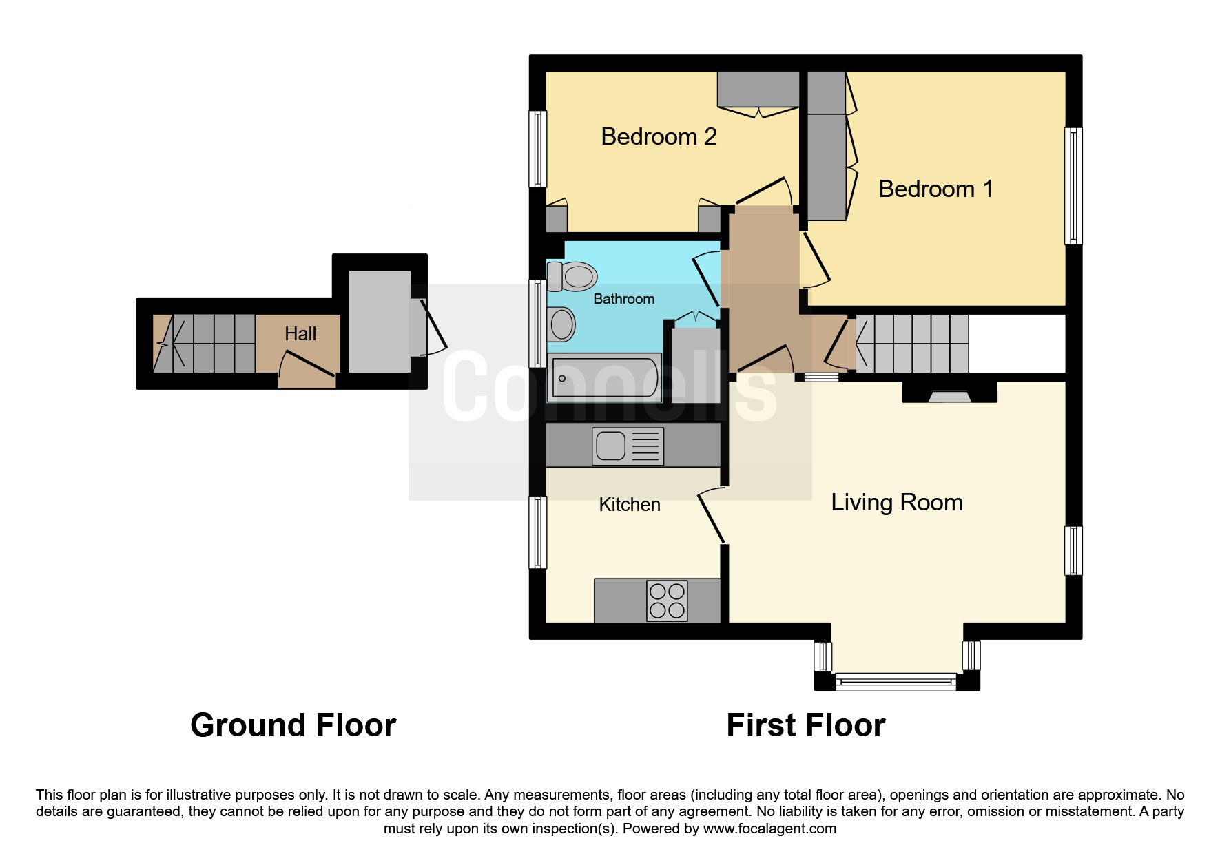 17, Albion Court, Albion Street, Leicester floorplan