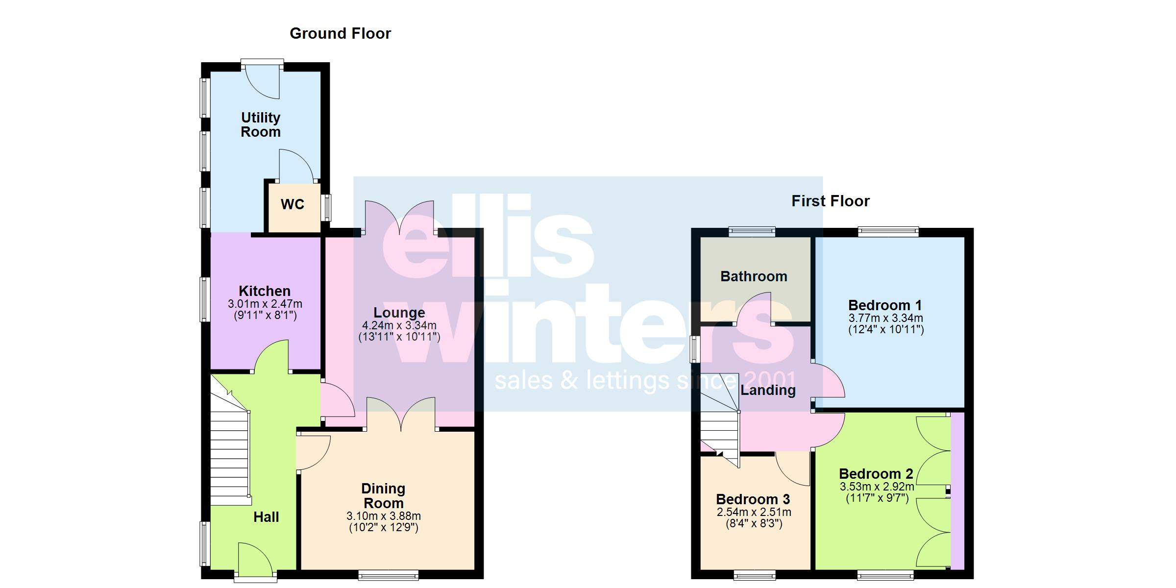 46, Maple Grove, March floorplan