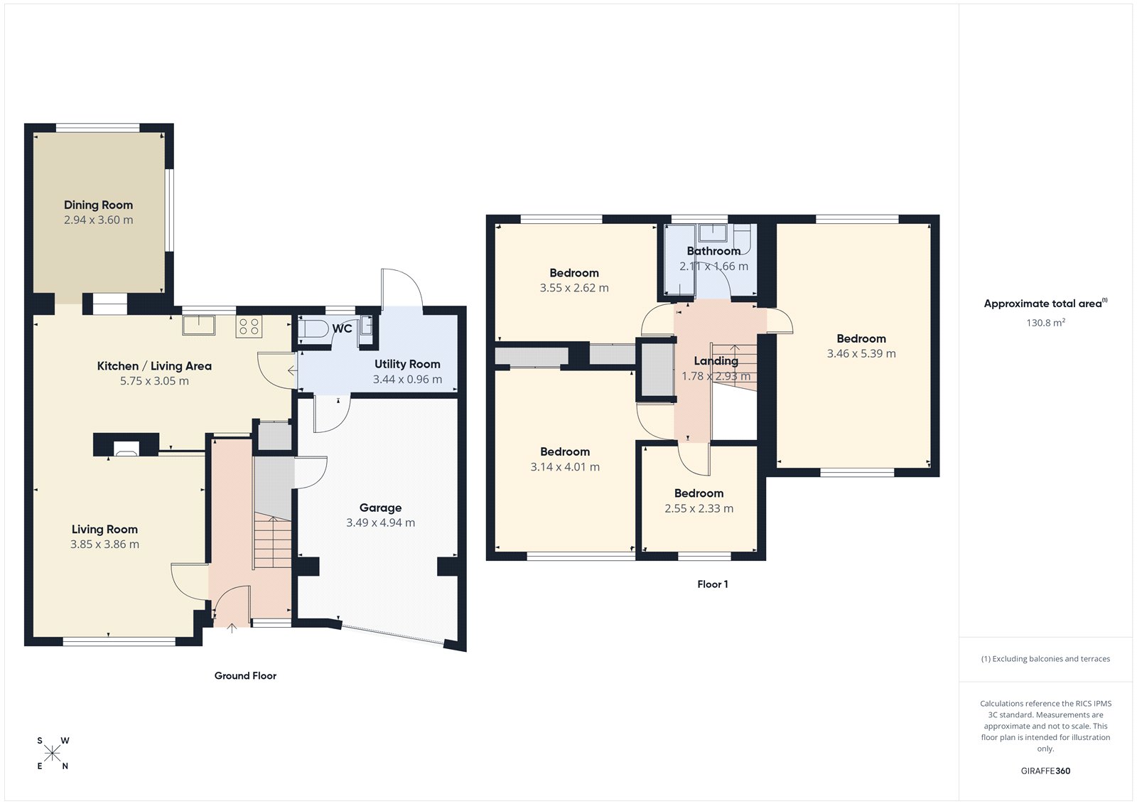 86, Fenshurst Gardens, Bristol floorplan