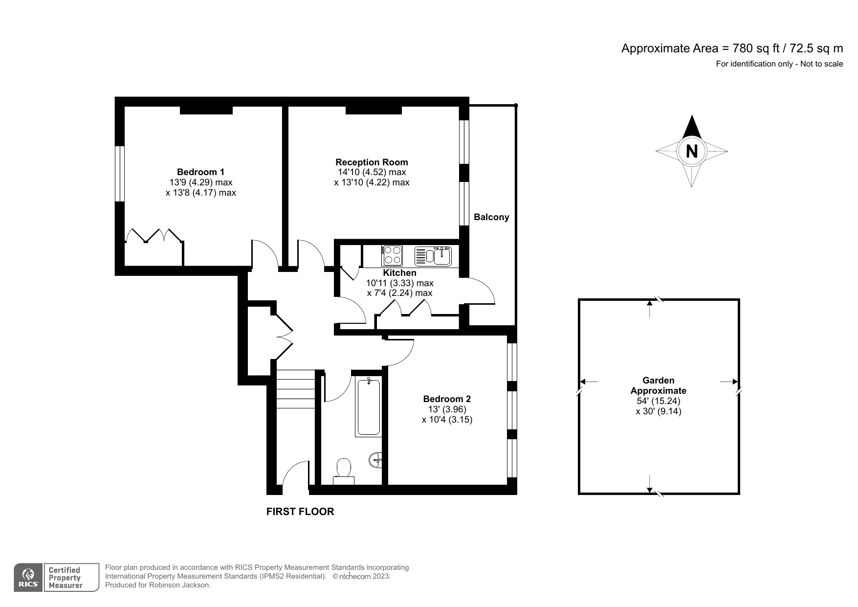 Queensthorpe Road, London SE26, 2 bedroom flat for sale 64720587