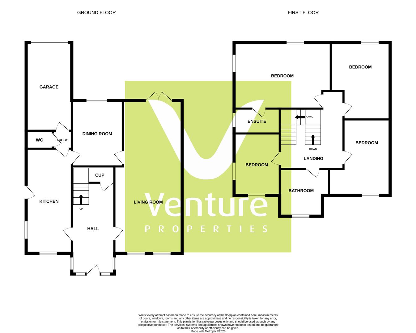11, Kingfisher Close, Esh Winning floorplan