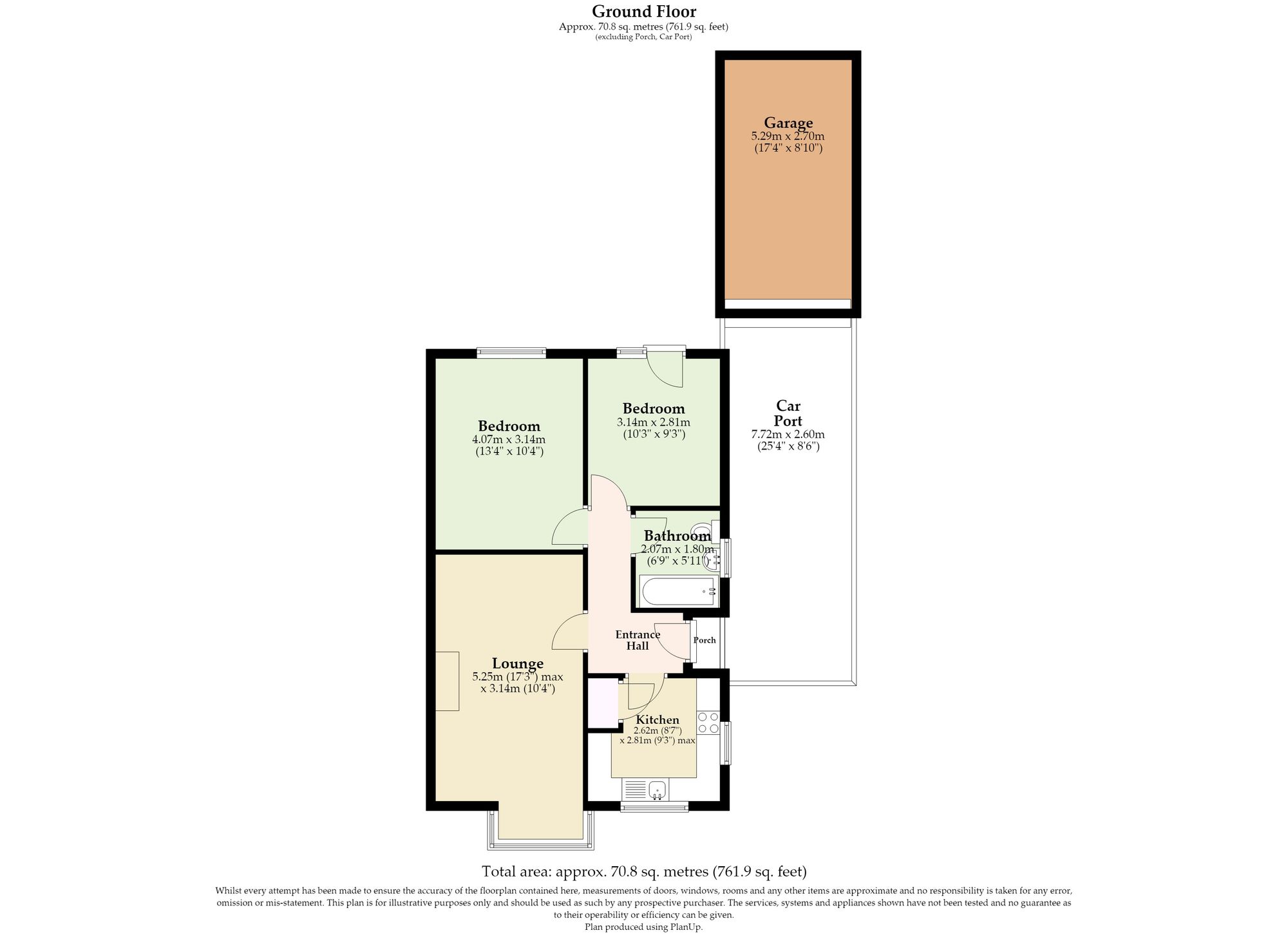 19 St. Margarets Way, Great Yarmouth floorplan