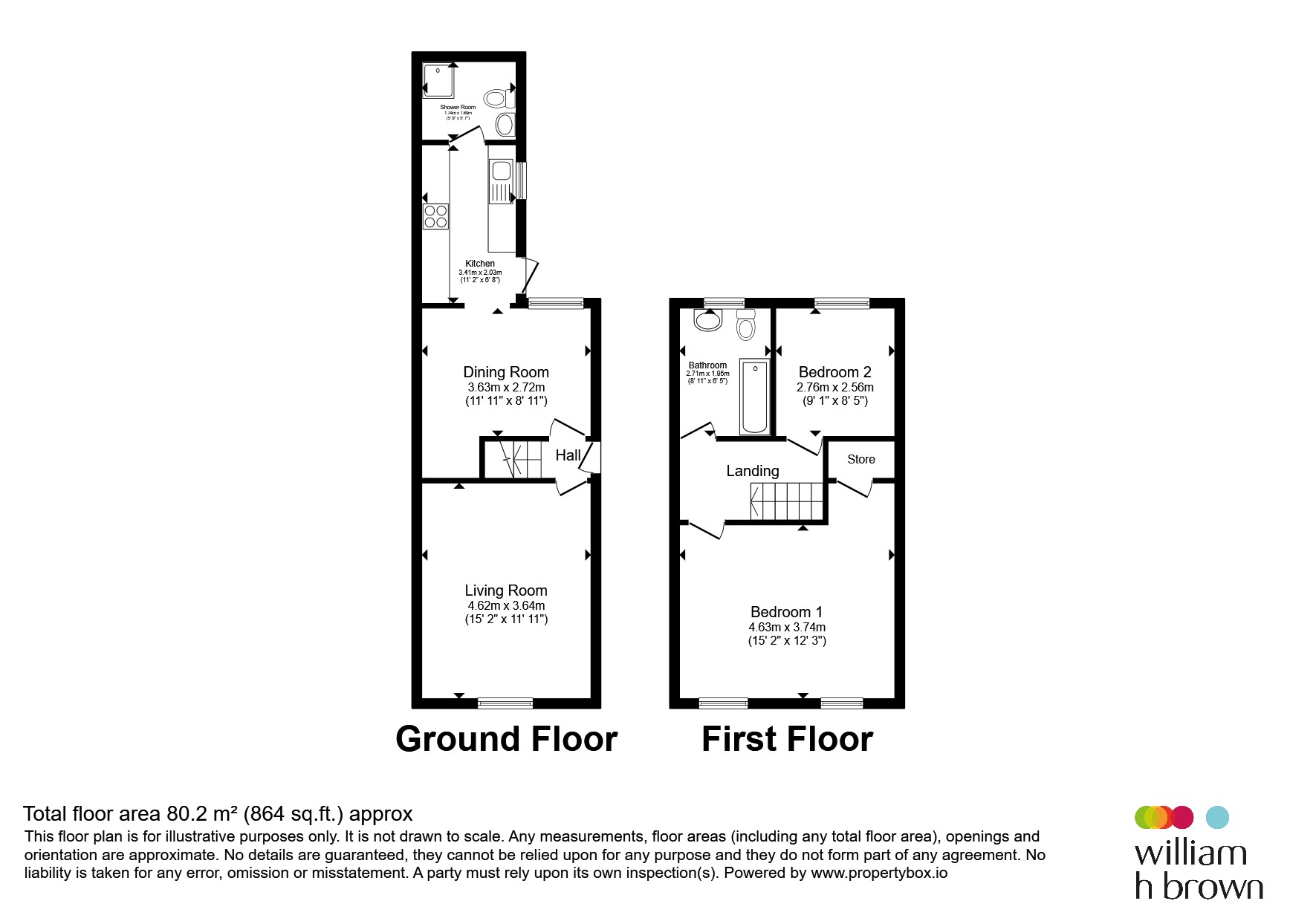 15, Whitehall Grove, Lincoln floorplan