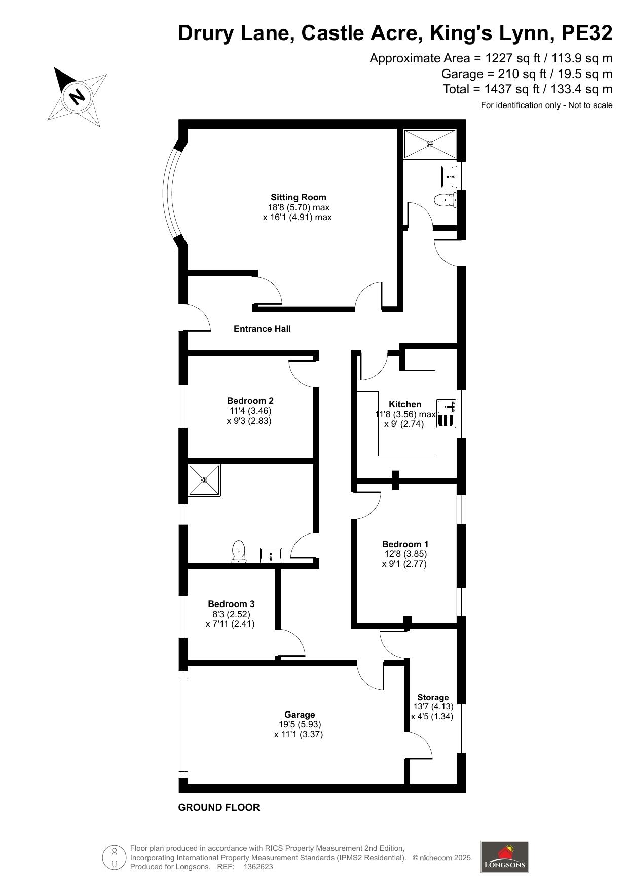 The Old Stables, Drury Lane, Kings Lynn floorplan