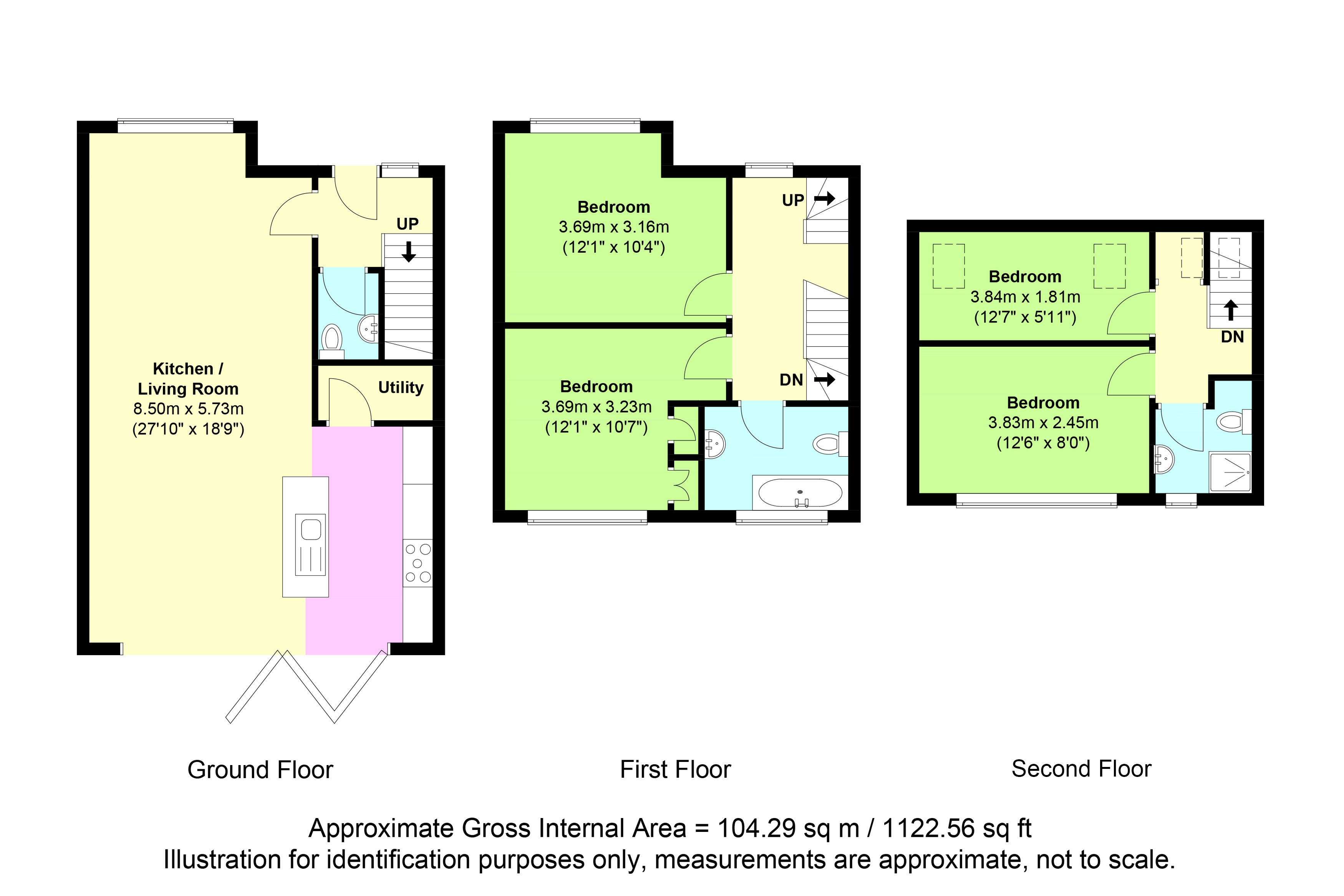 4A,, Wilmot Road, West Sussex floorplan