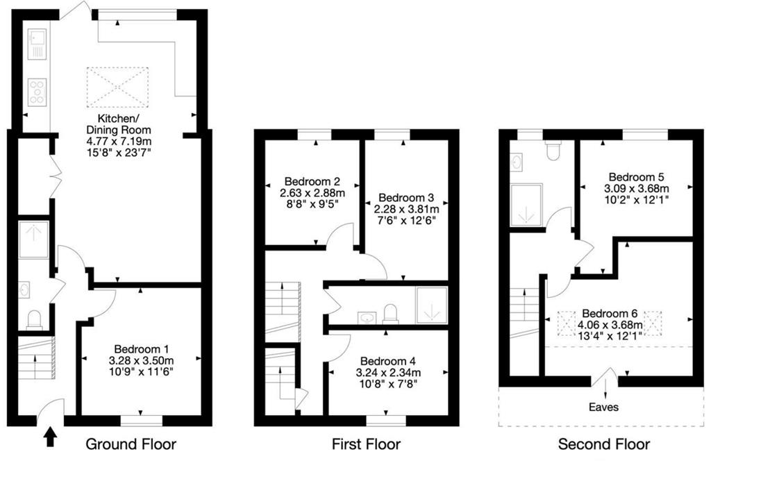 Oxford Street, Bristol floorplan