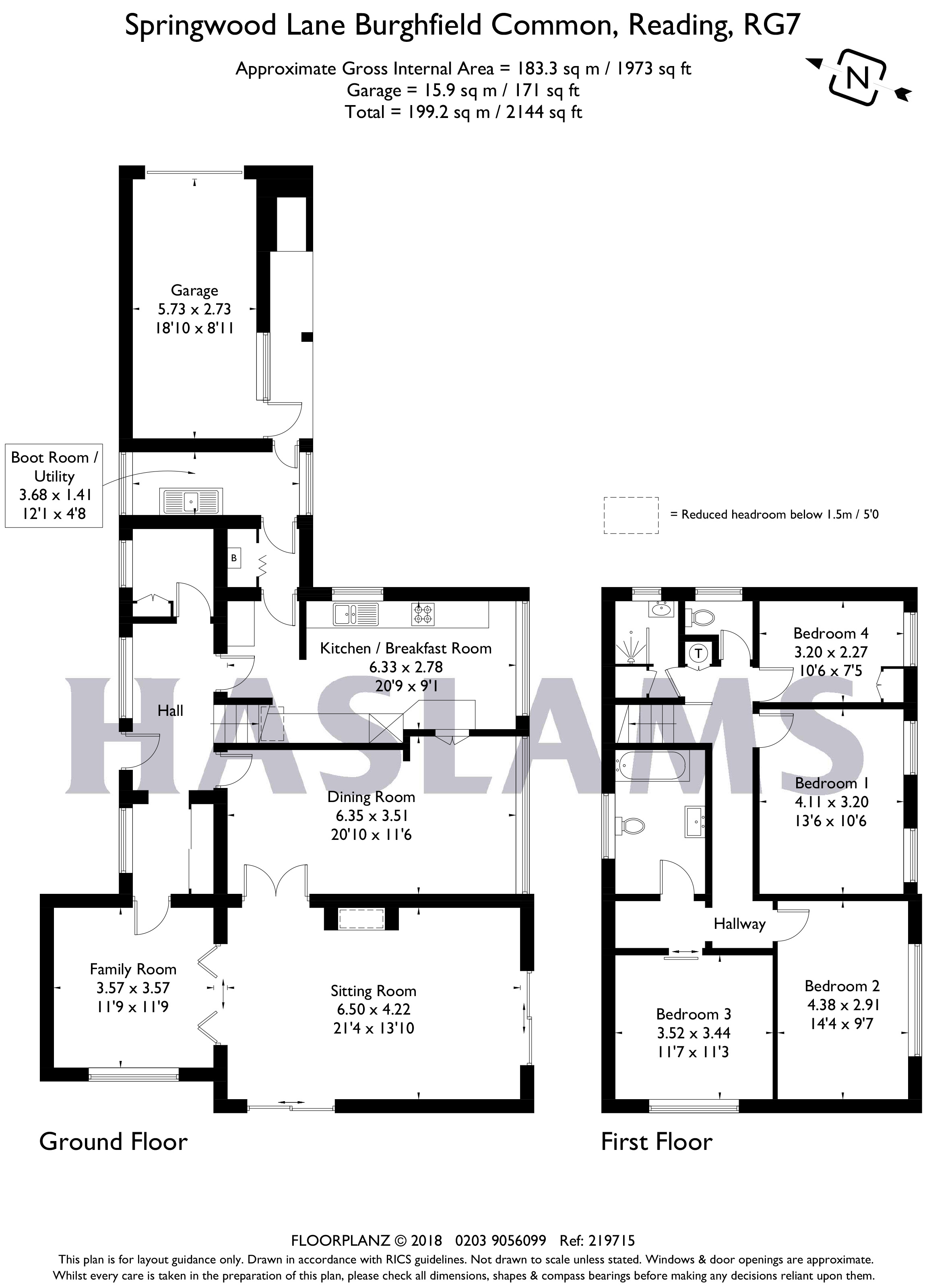 4 Bedrooms Detached house for sale in Springwood Lane, Burghfield Common, Reading RG7