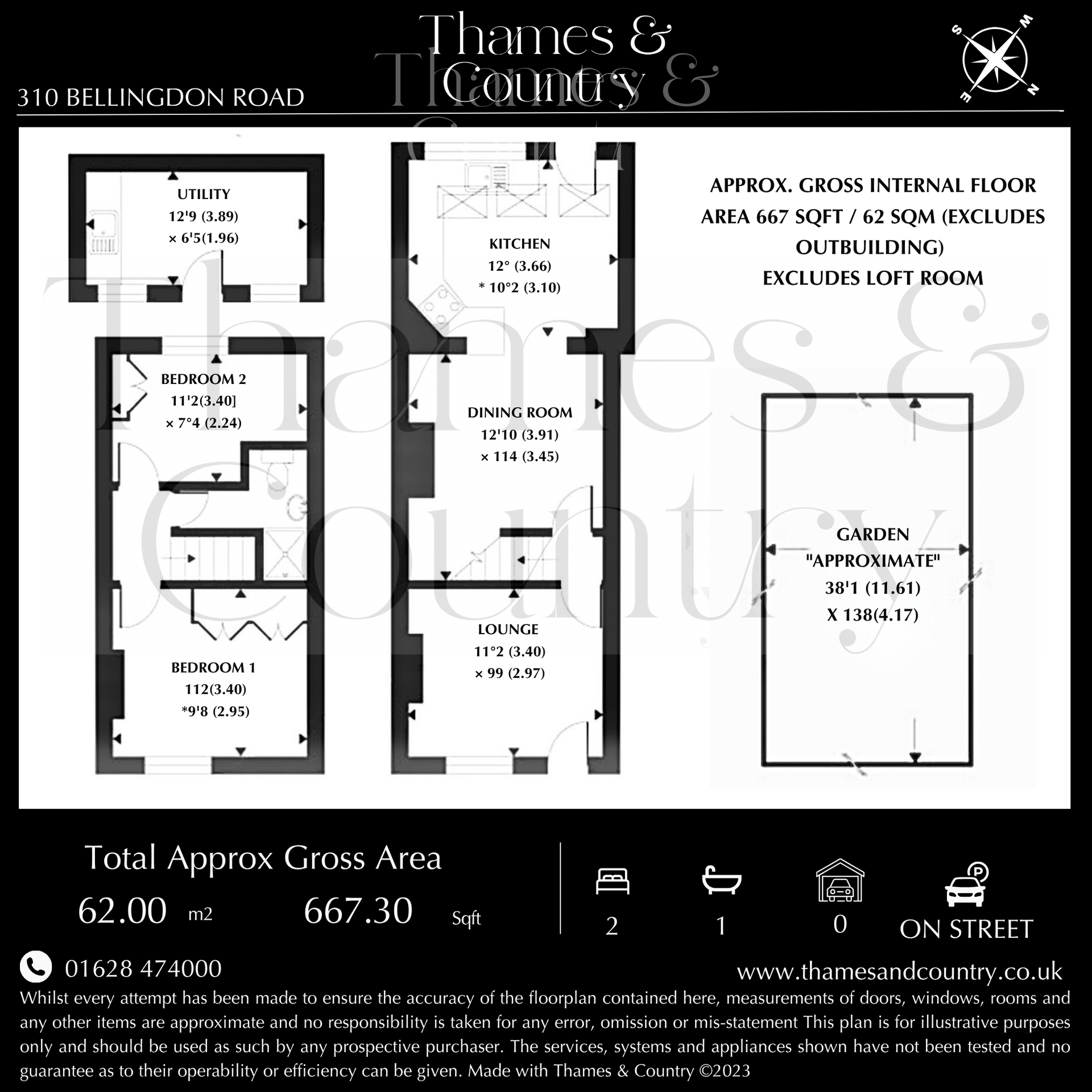 310, Bellingdon Road, Chesham, Buckinghamshire floorplan