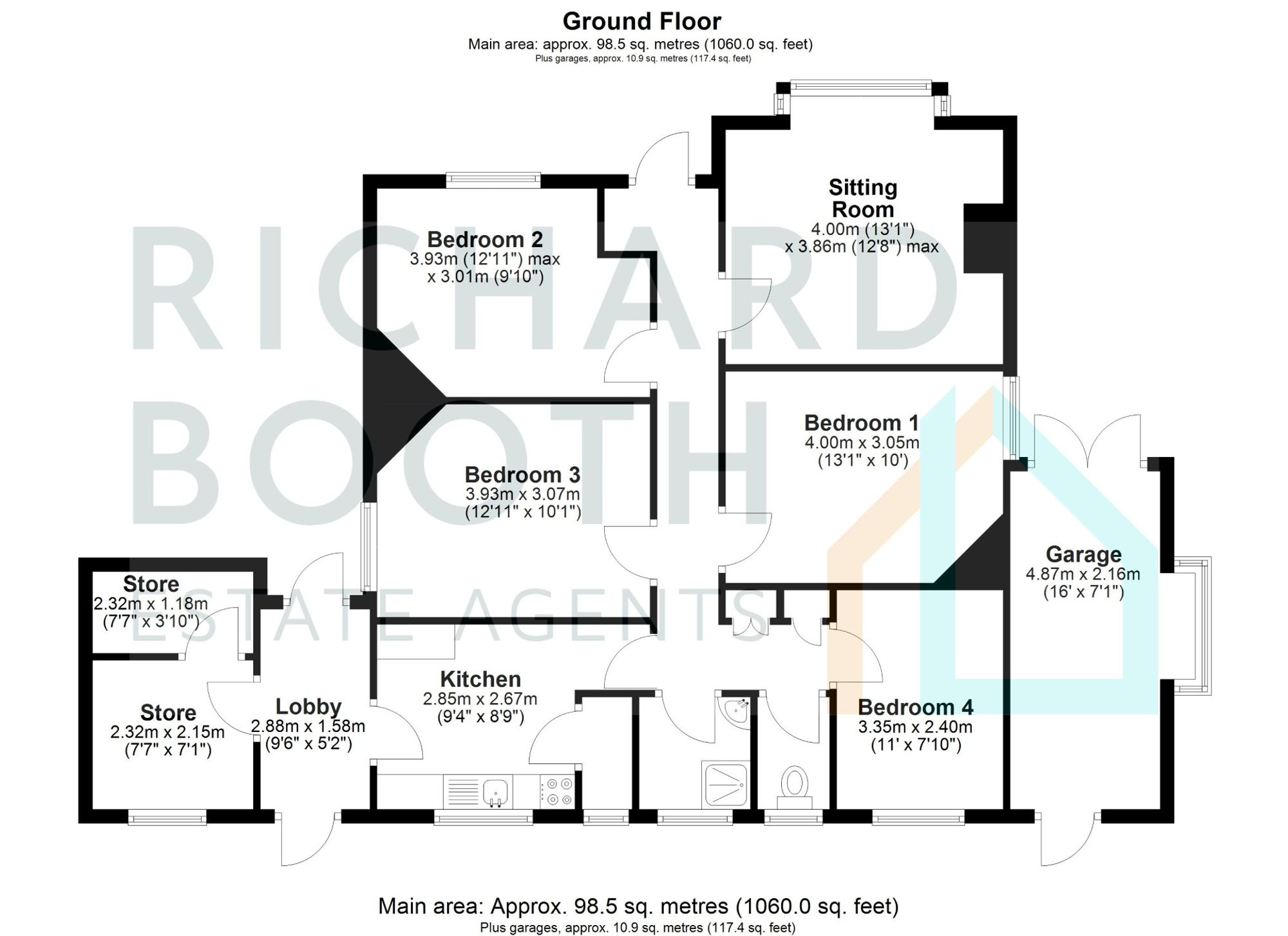 59 Ely Road, Ely floorplan