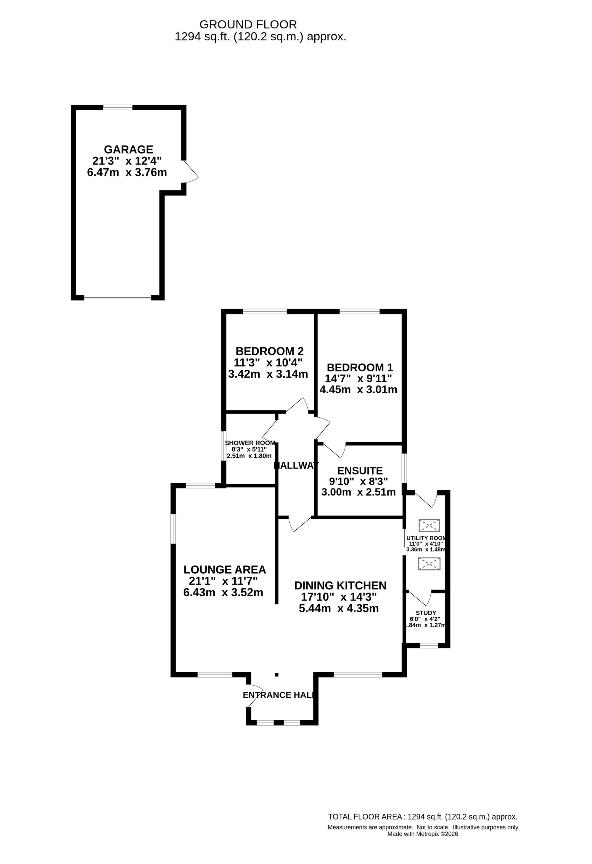 17 Grasmere Road, Alderley Edge floorplan