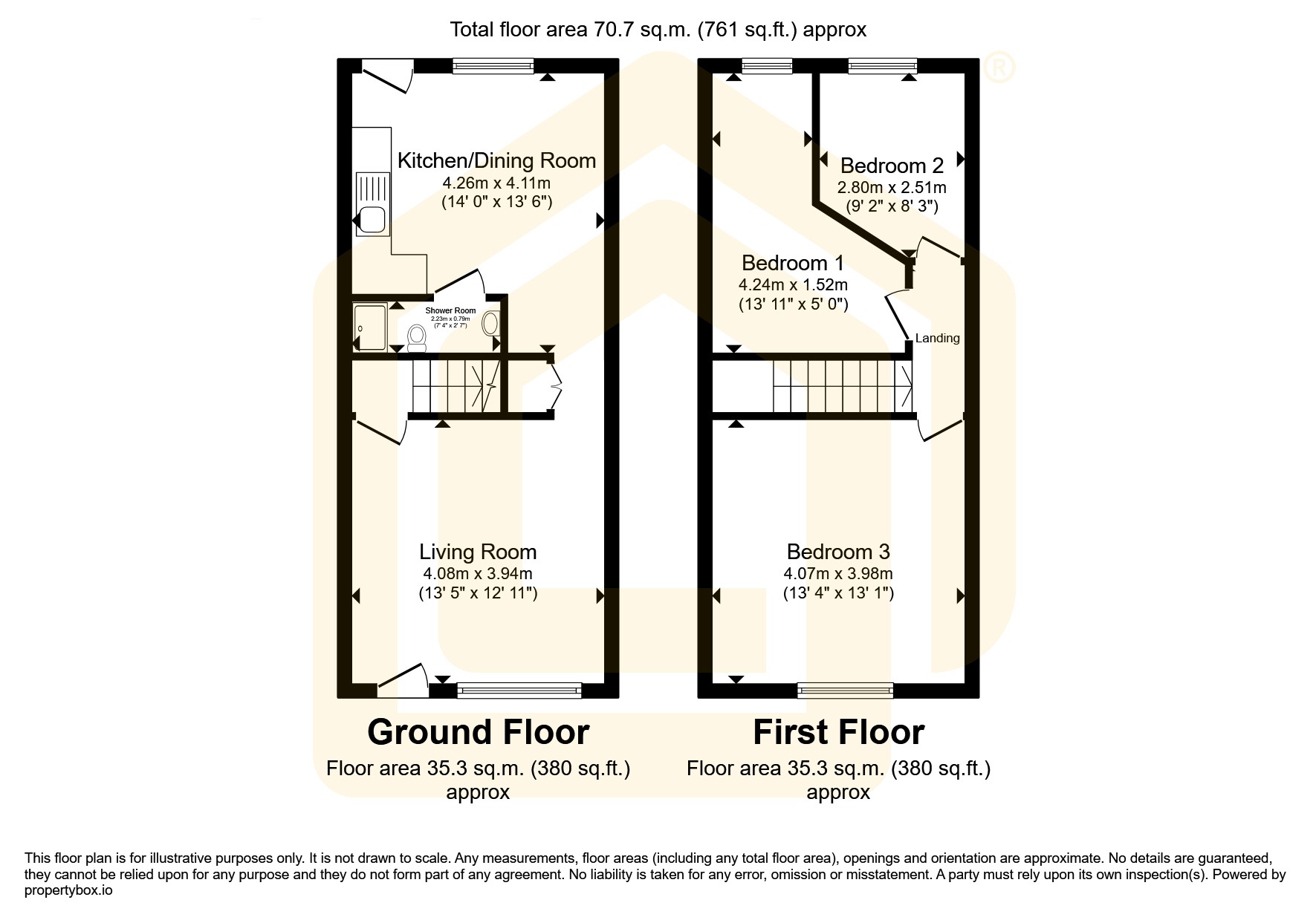 76 Wakefield Road
Kinsley, 76 Wakefield Road
Kinsley, Pontefract floorplan