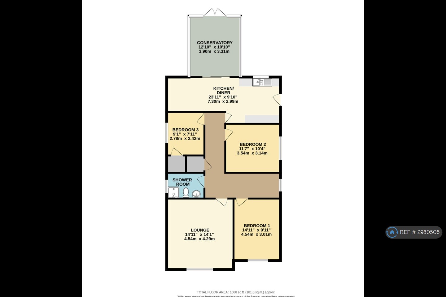 Cedar Drive, Immingham floorplan