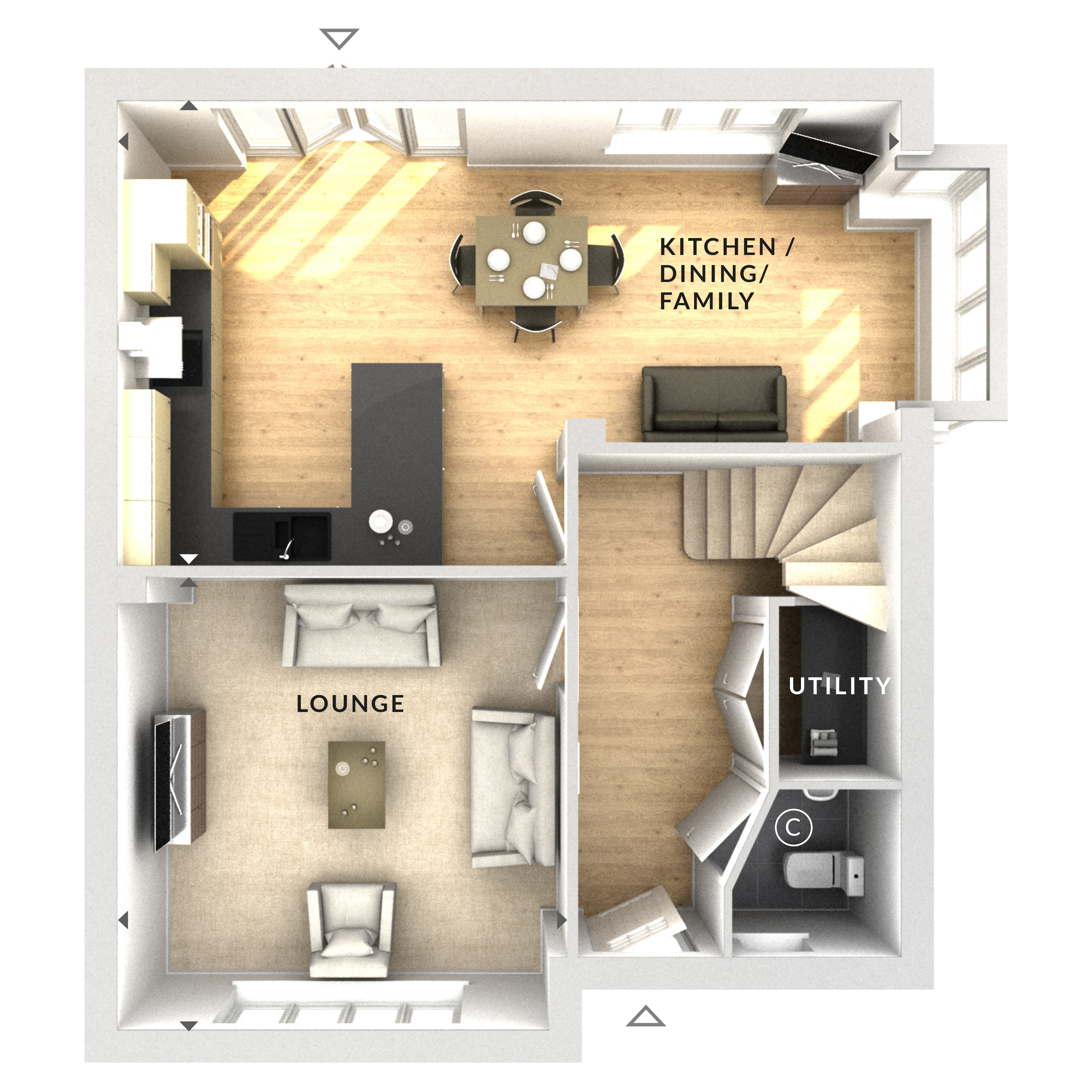 Stafford Road, Penkridge floorplan