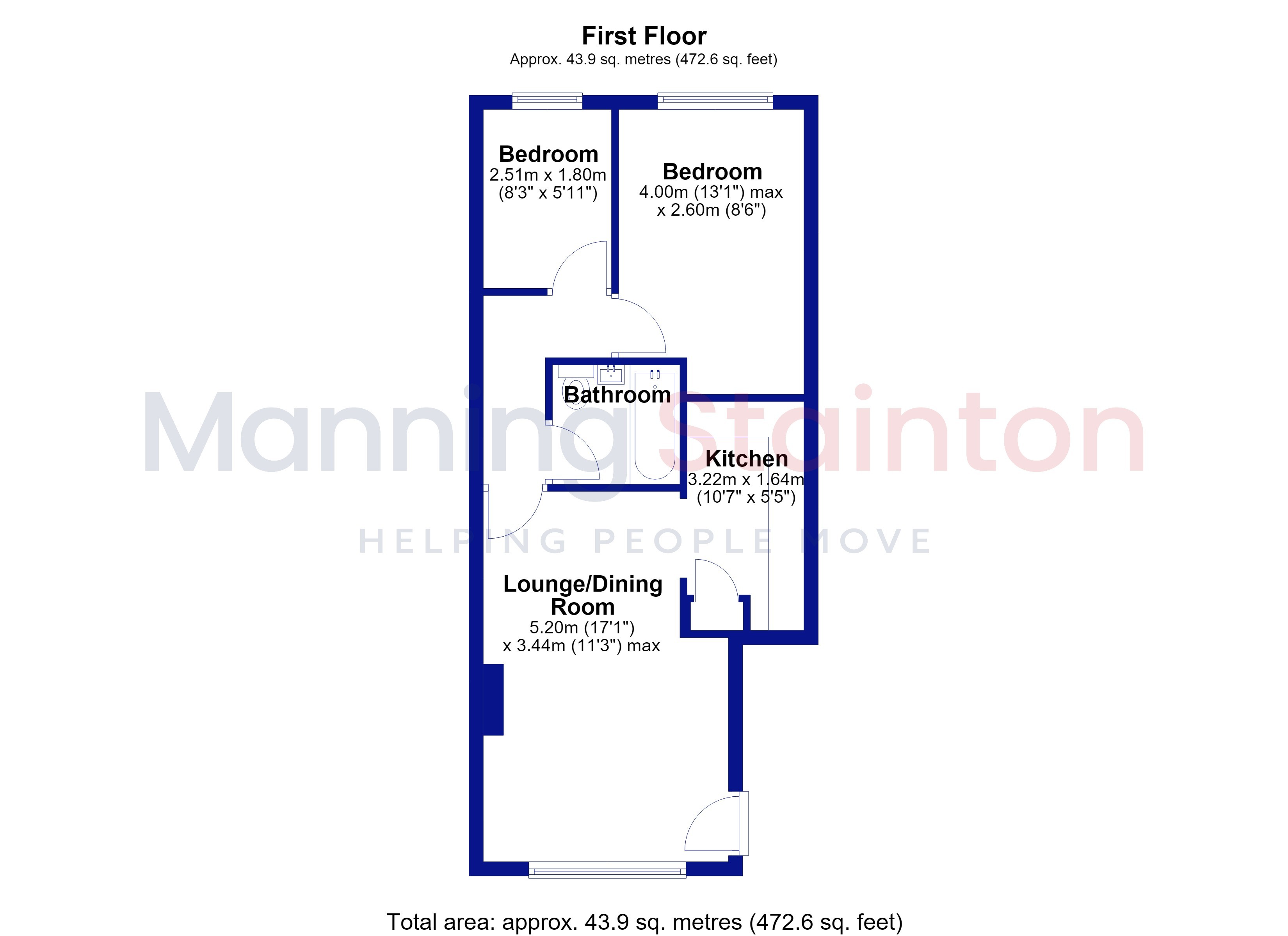 25, Stanmore Place, West Yorkshire floorplan