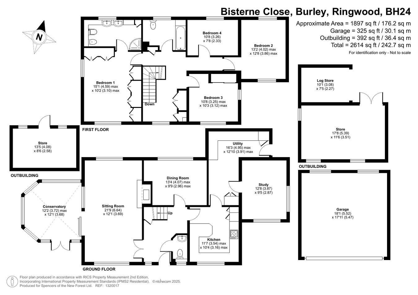 Yew Tree House, Bisterne Close, Ringwood floorplan