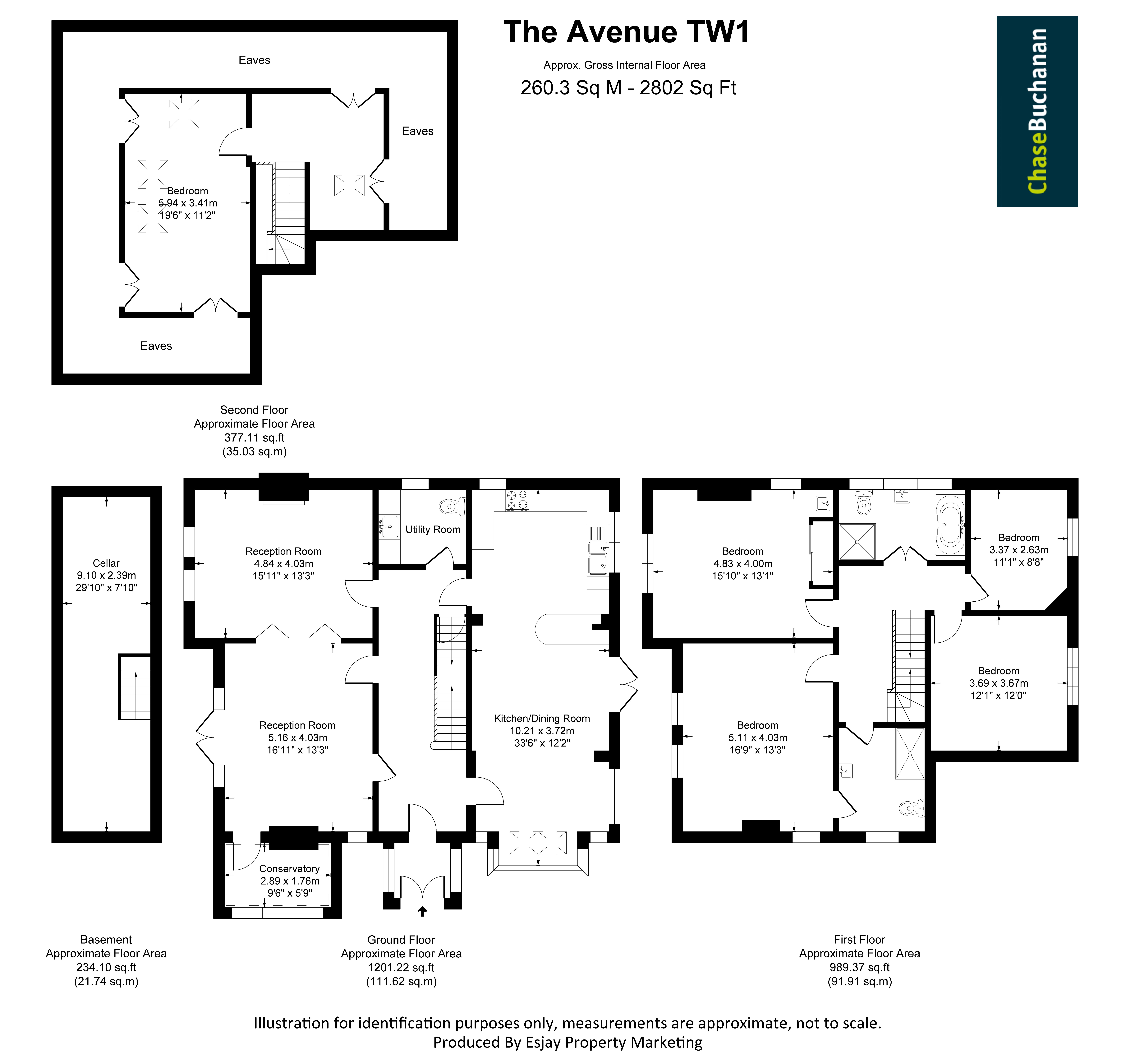 16, The Avenue, St Margarets floorplan