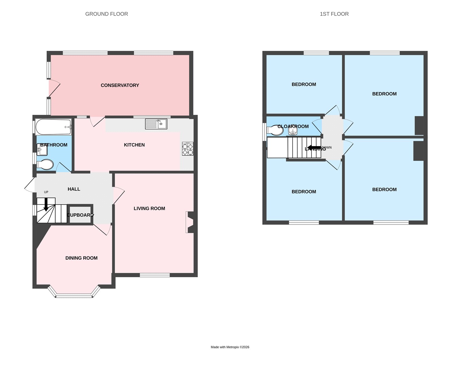 9, Old Heath, Shropshire floorplan