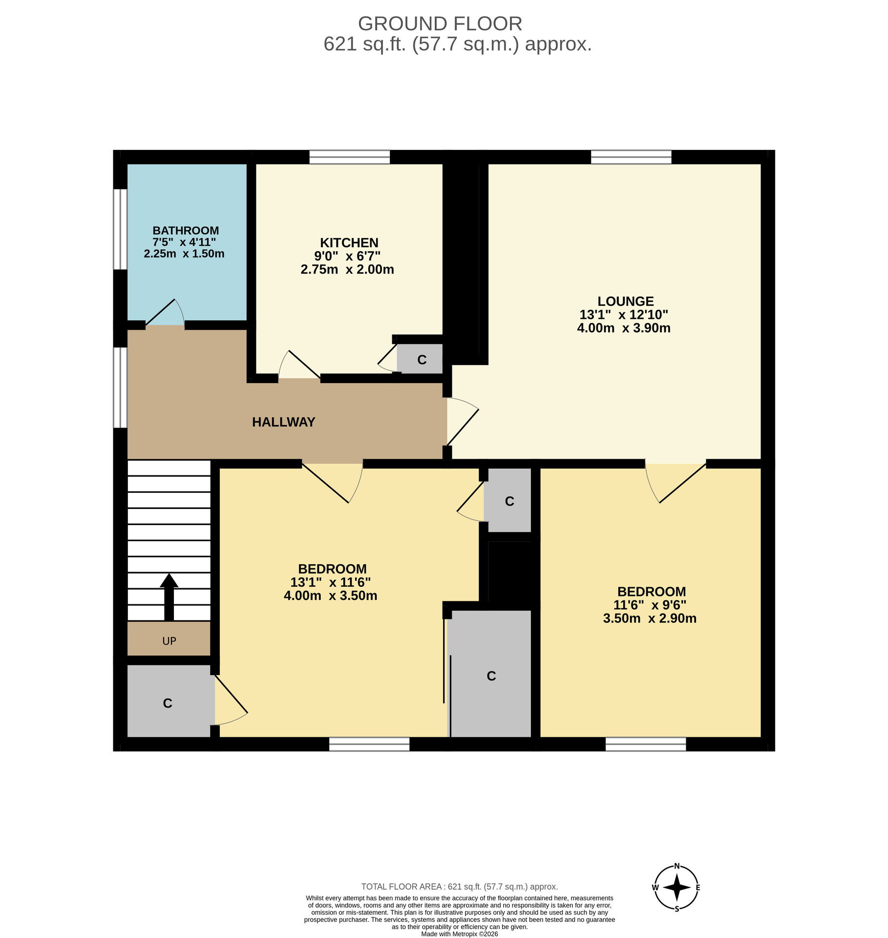 55 Meiklehill Road, Kirkintilloch, Glasgow floorplan
