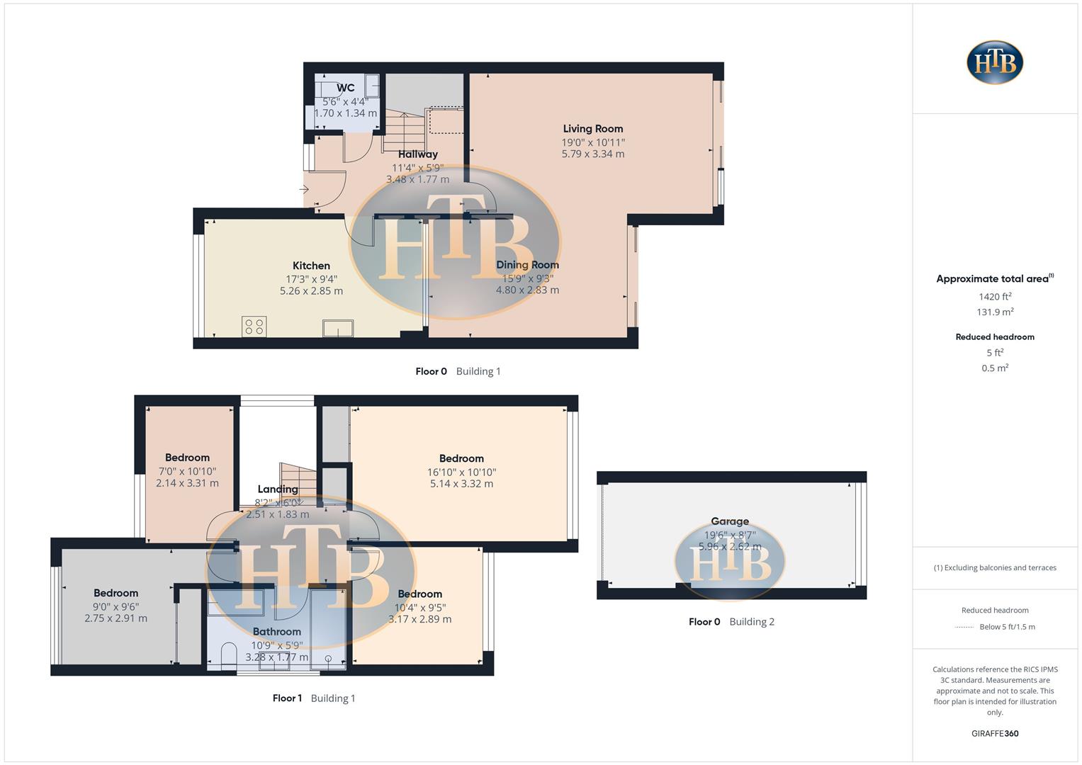 1, Stompond Lane, Walton-On-Thames floorplan