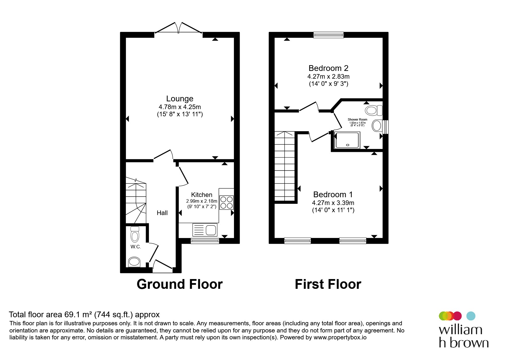 53, Walstow Crescent, Doncaster floorplan