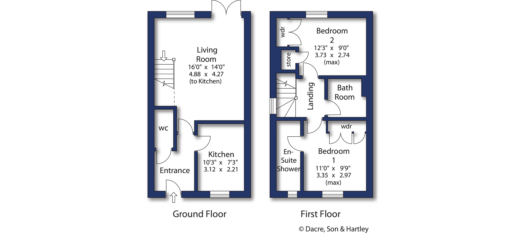 2 Bedrooms Semi-detached house to rent in Odile Mews, Bingley, West Yorkshire BD16