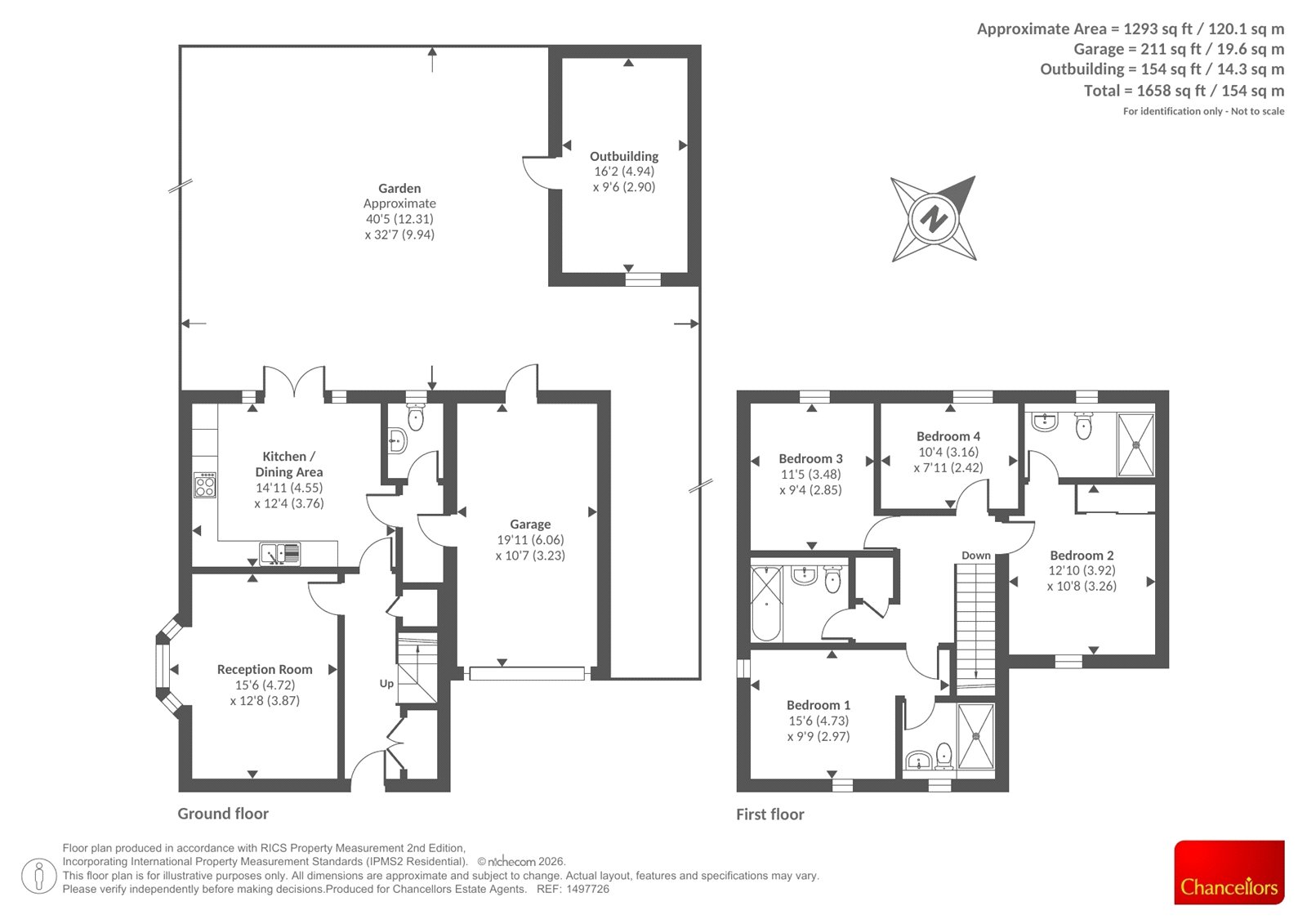 18, CRICKETERS WAY, Haddenham floorplan