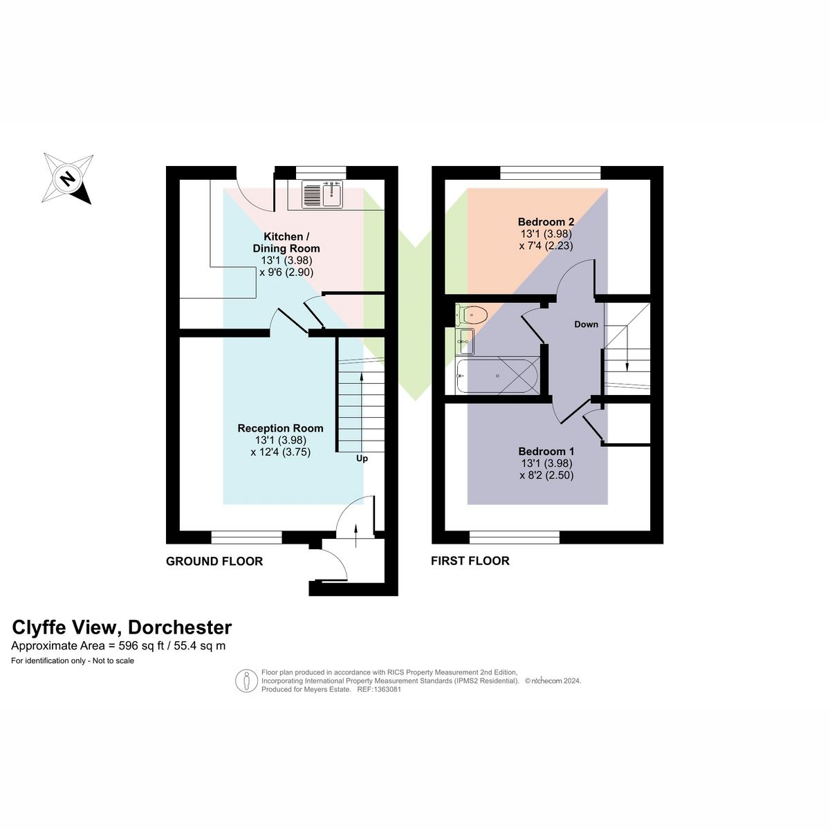 4, Clyffe View, DORCHESTER floorplan