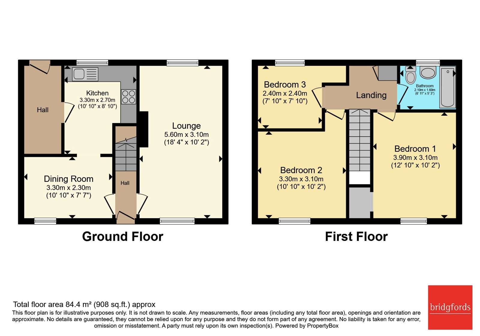 17, Fir Terraces, Durham floorplan