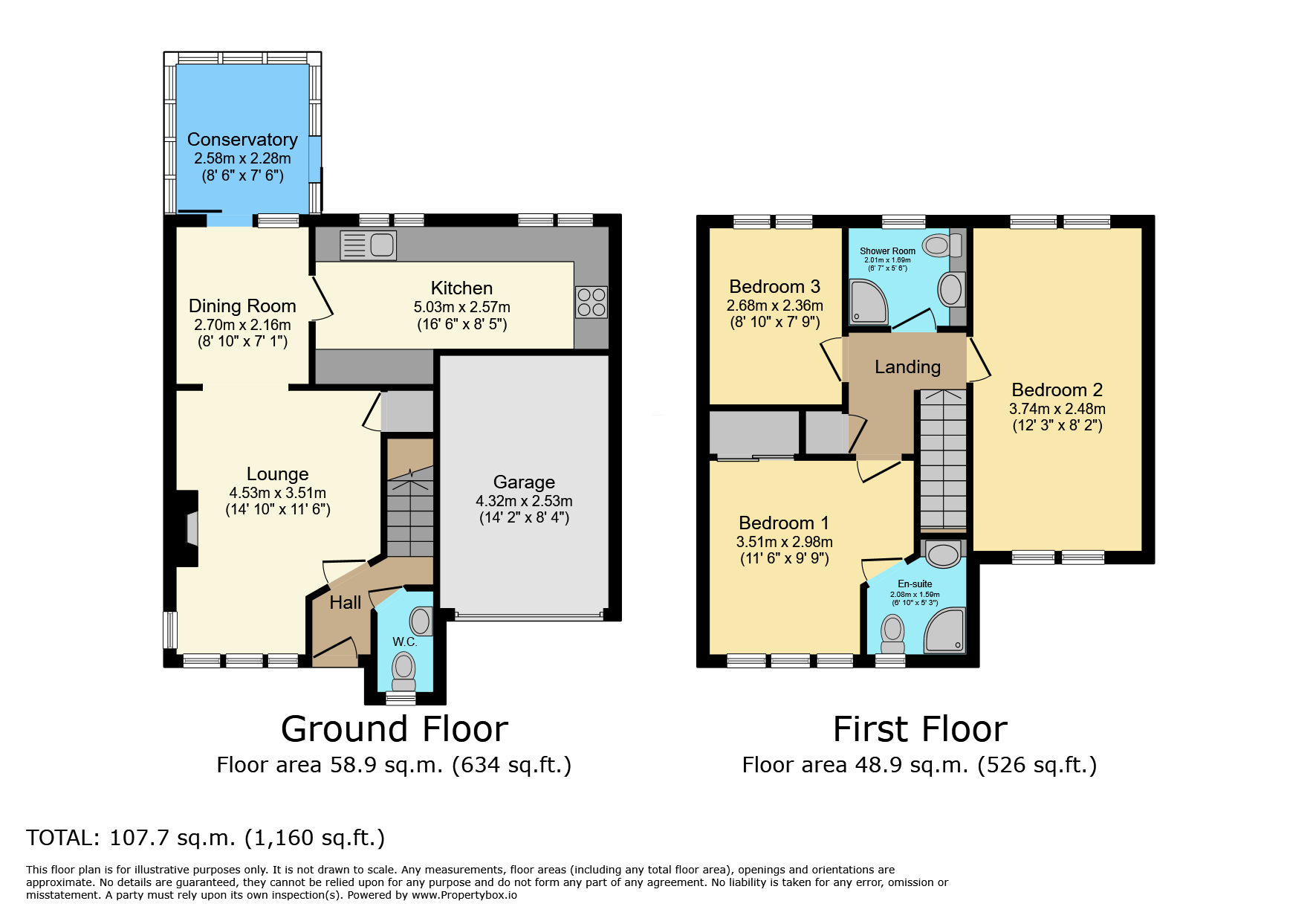 11, Woodlark Lane, Barnstaple floorplan