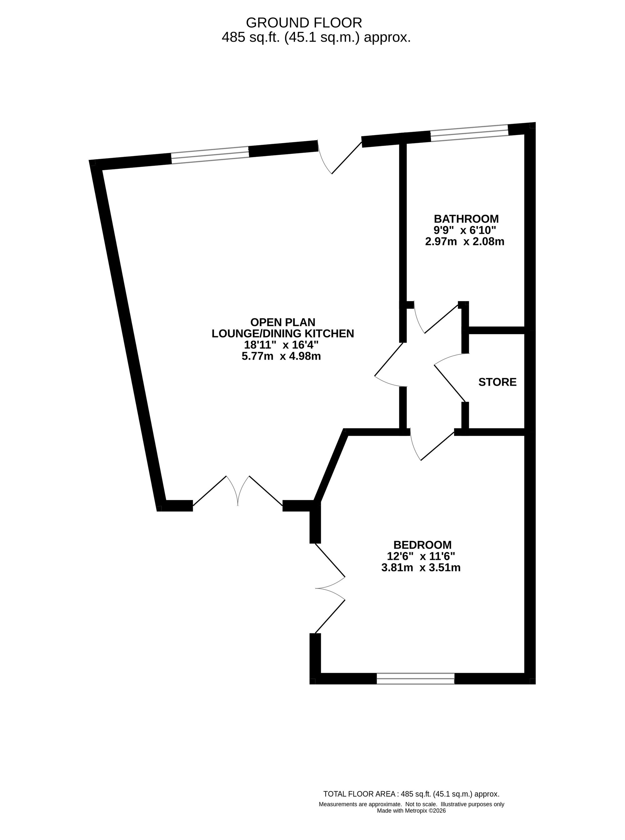 1 Royles Square, Alderley Edge floorplan