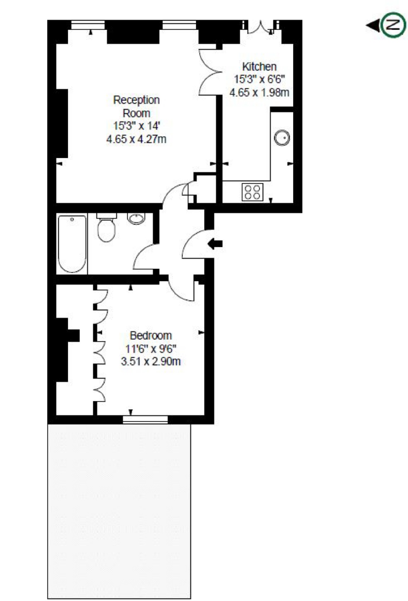 1 Bedrooms Flat to rent in Nottingham Terrace, Marylebone, London W1U