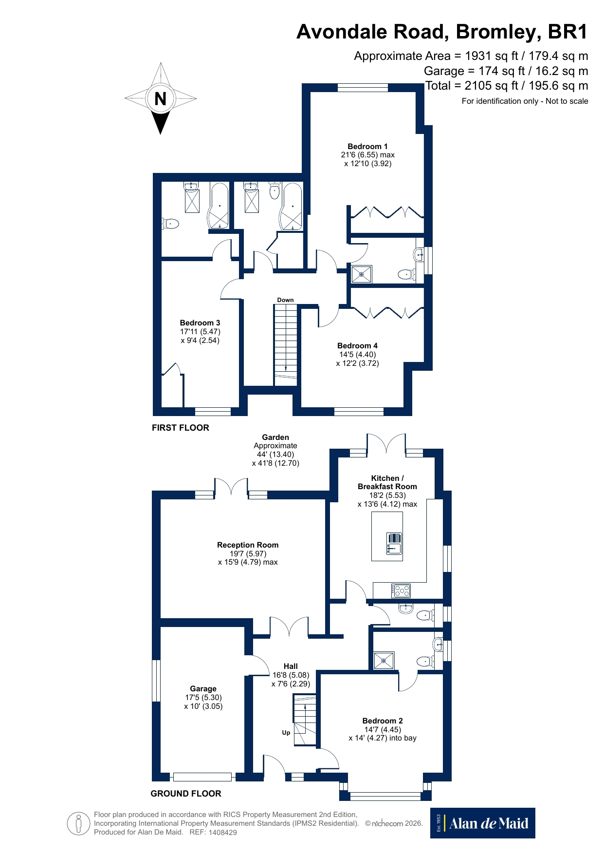 1D, Avondale Road, Bromley floorplan